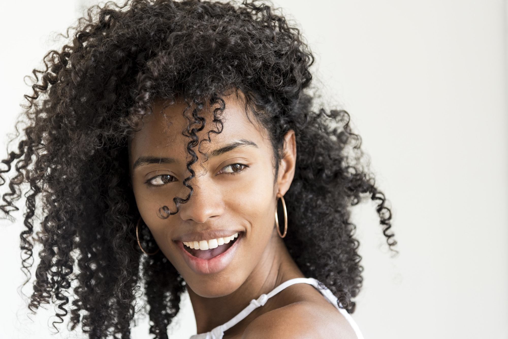 Shoulder length 3C hair type