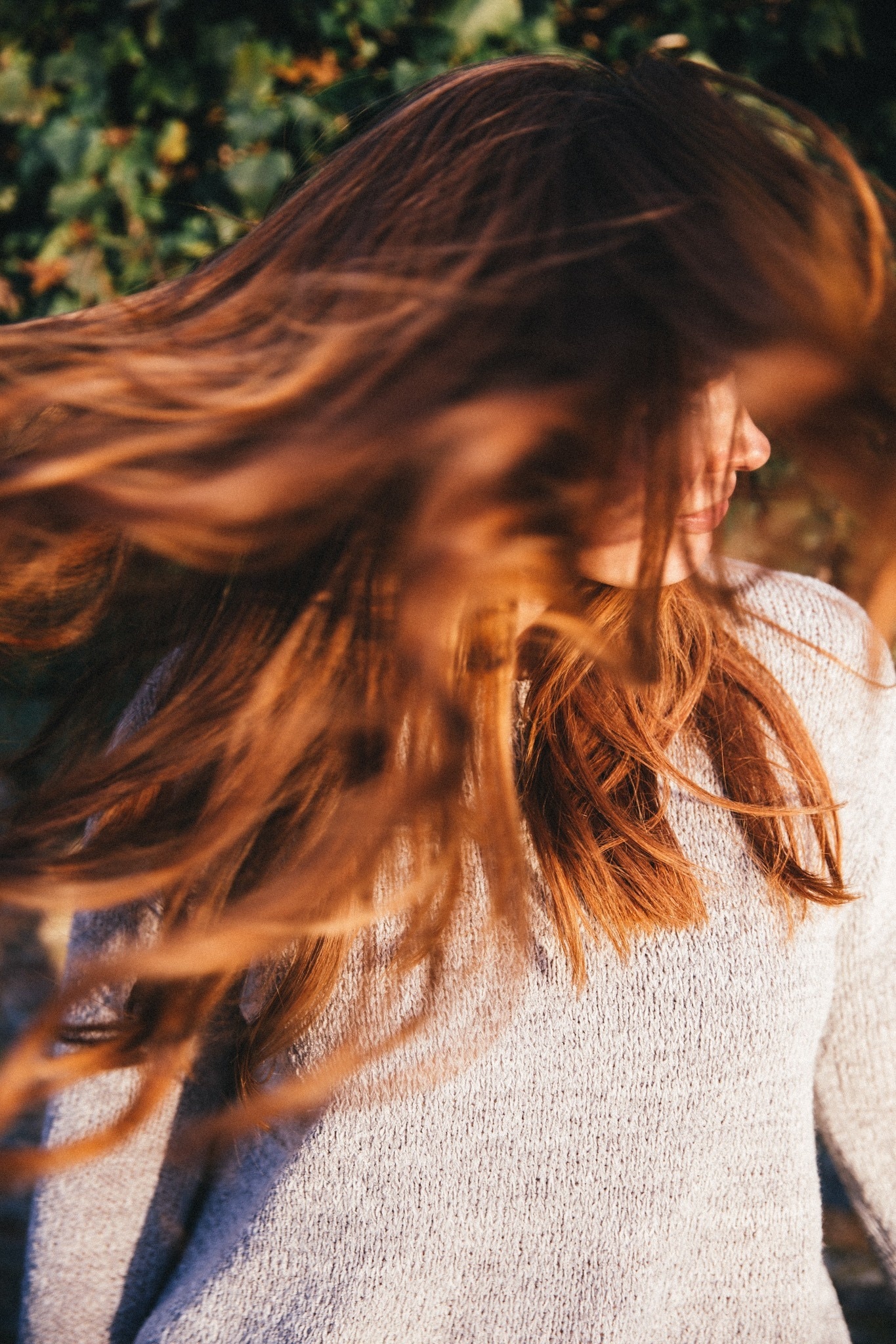 Sun kissed copper tones