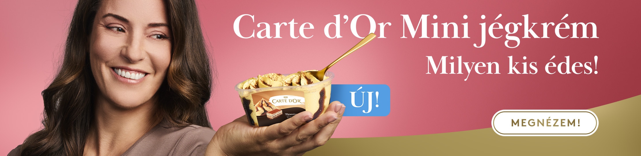 Új Carte D'Or Mini jégkrémek