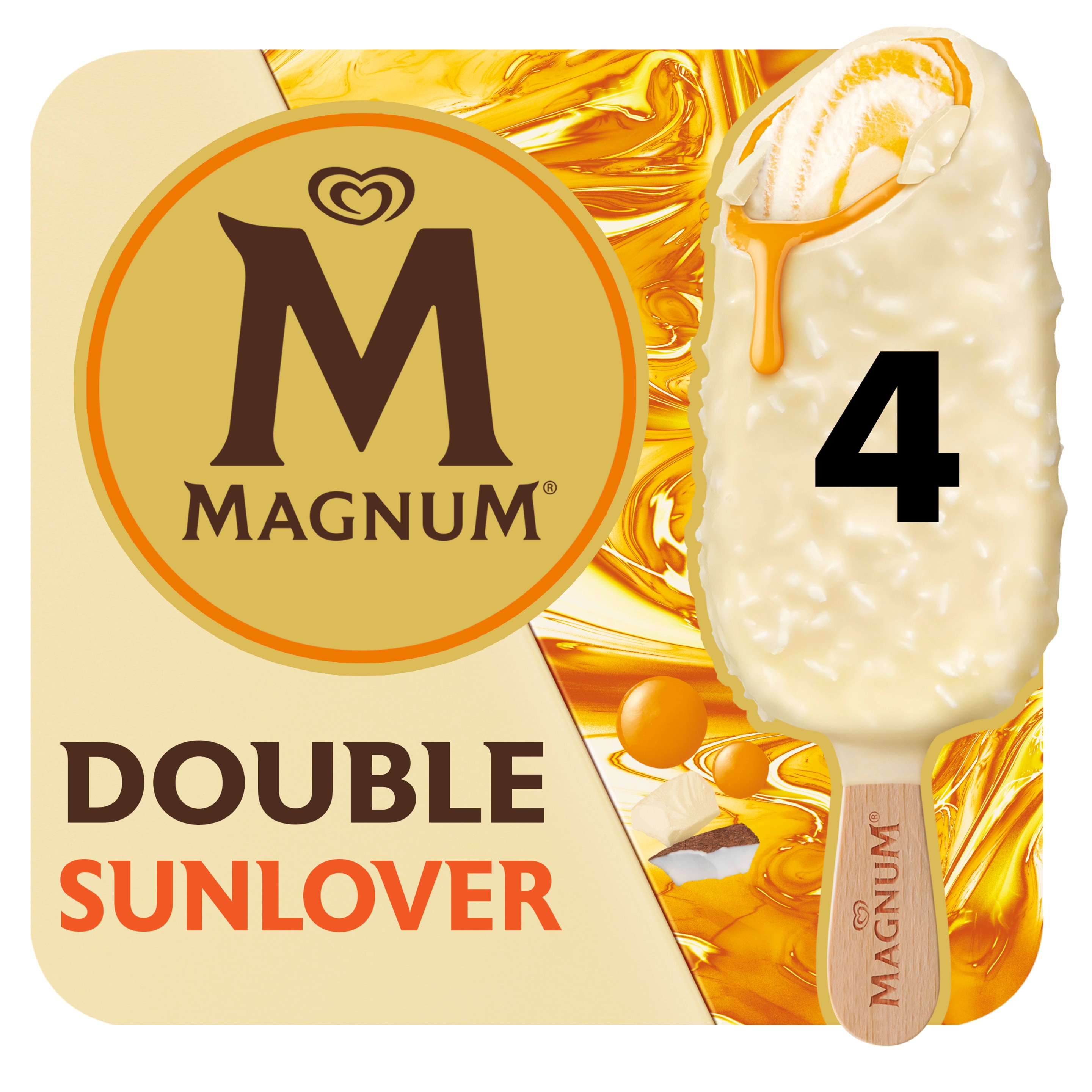 Magnum Double Sunlover 4 x 85 ml - Magnum Schweiz packshot
