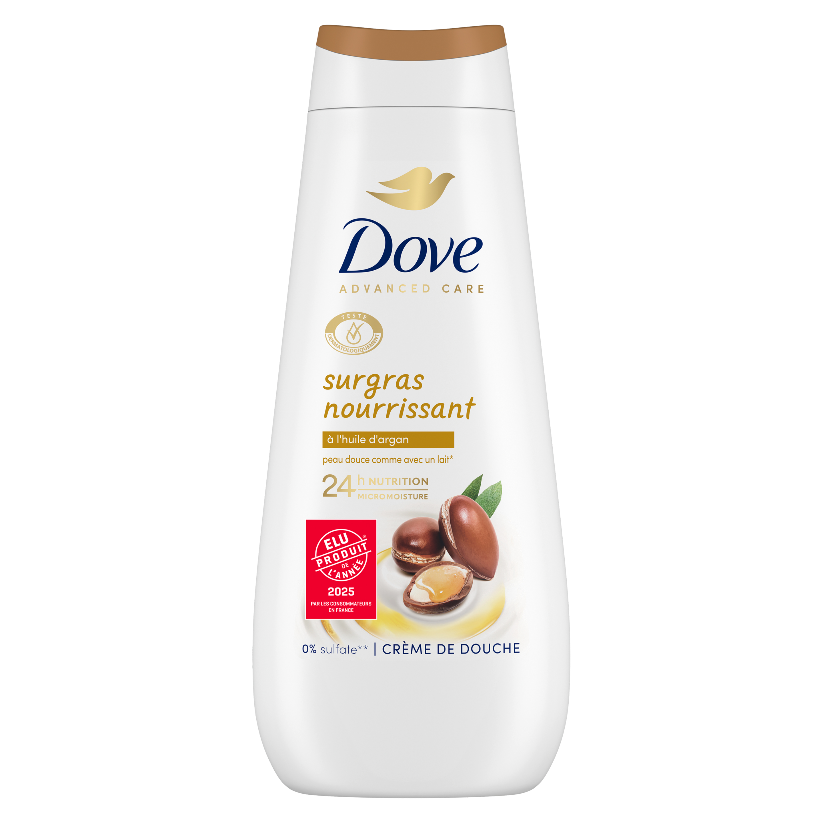 Advanced Care Crème de Douche Surgras Nourrissant Huile d'Argan 400ml