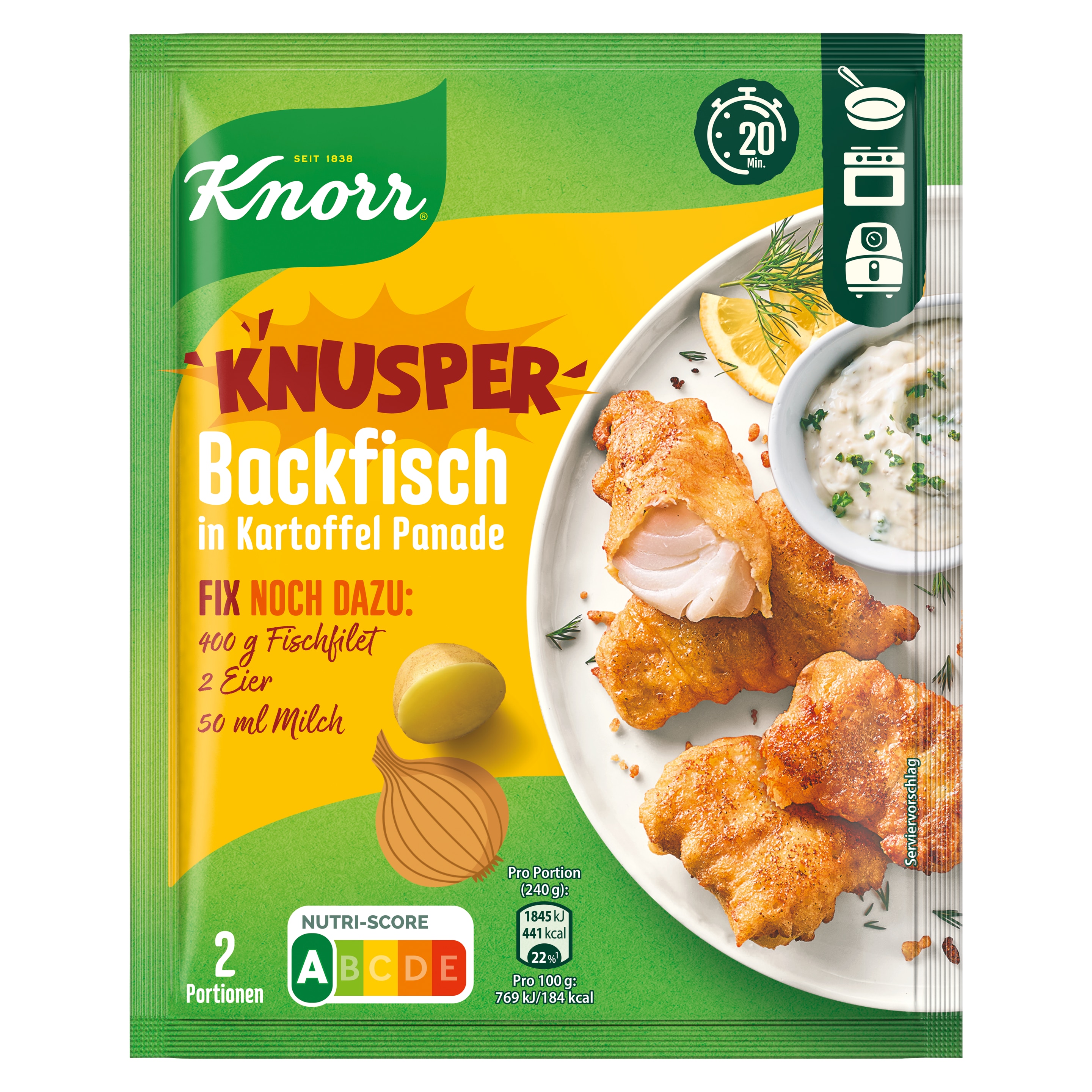 Knorr Fix Knusprig Backfisch 56g
