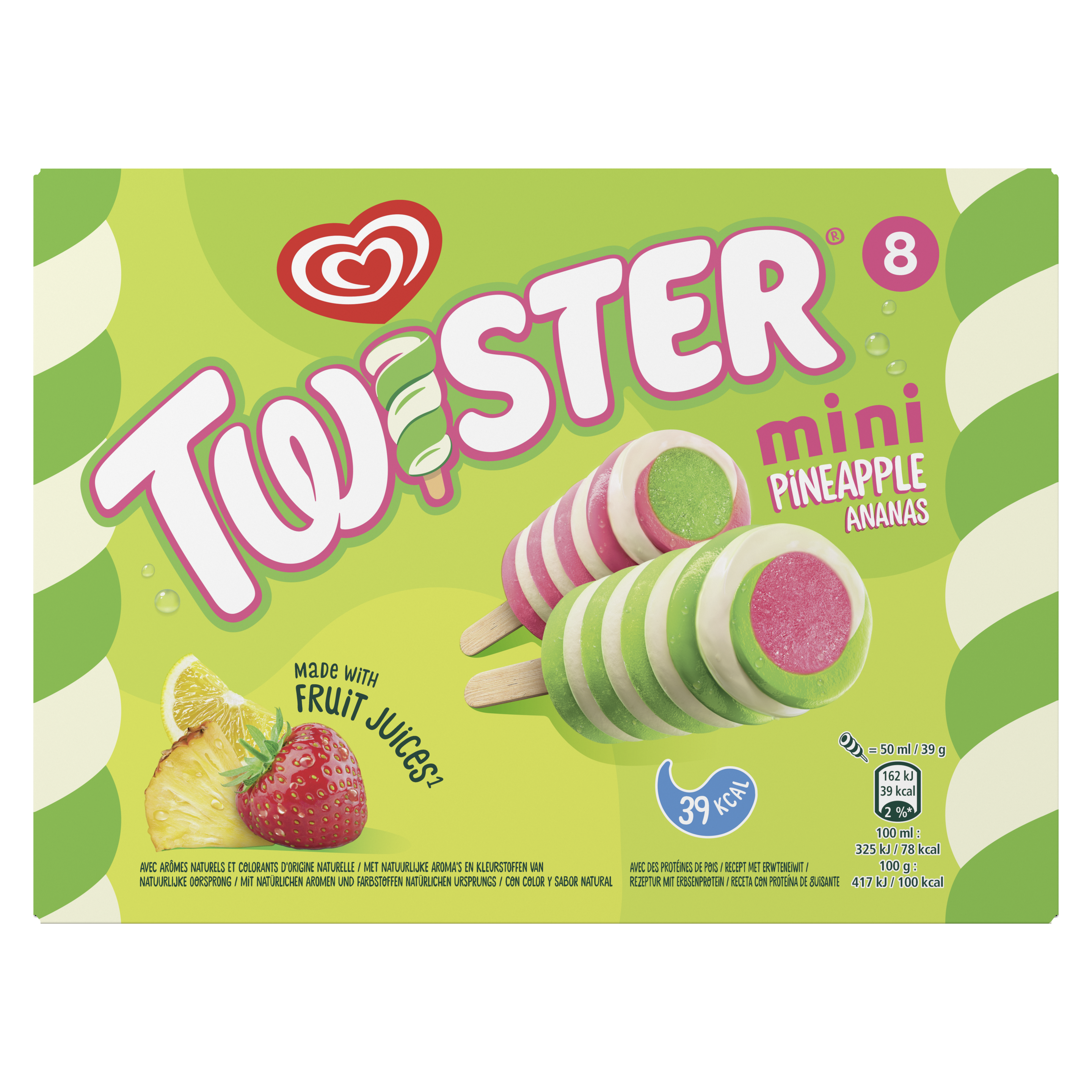 Twister minis Pineapple