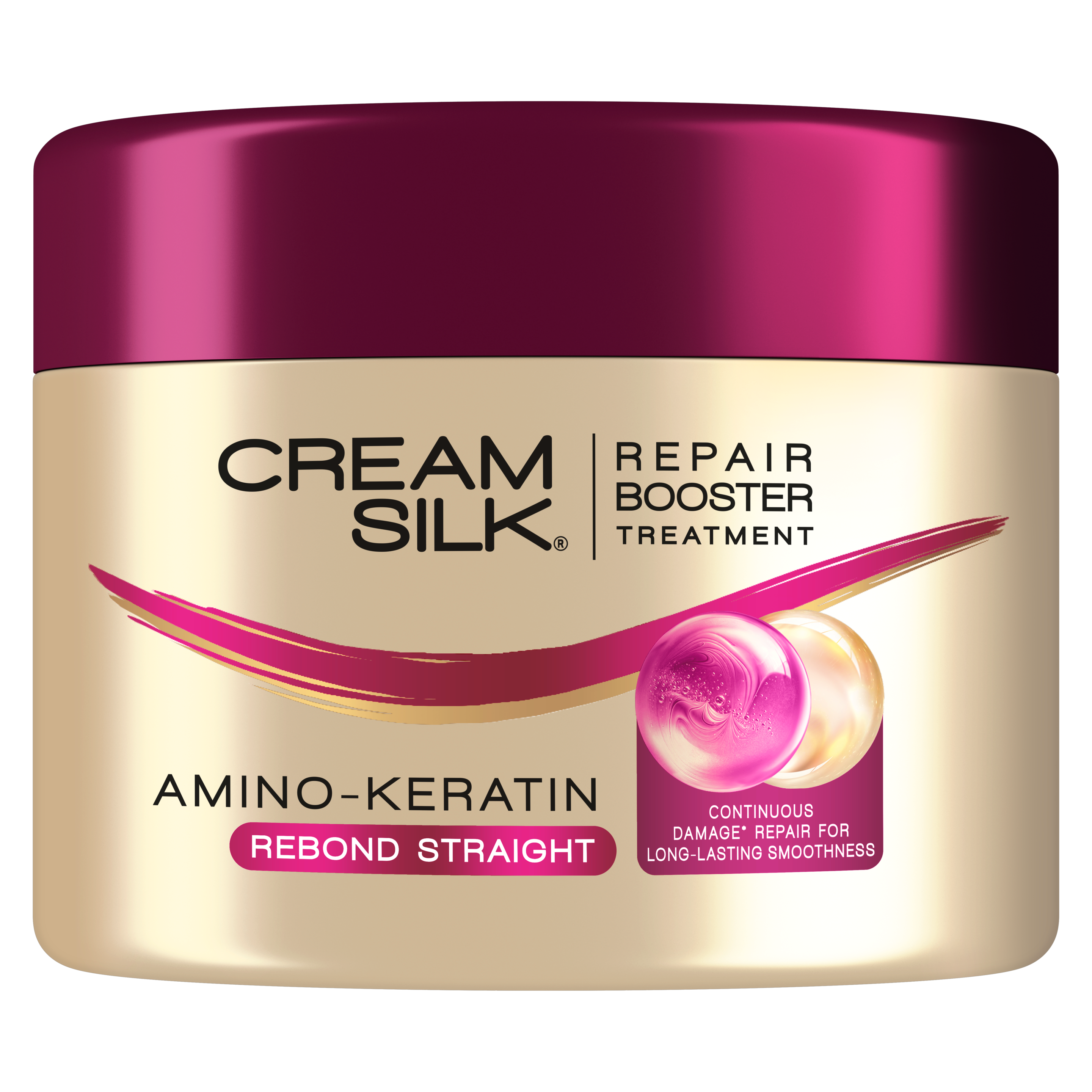 Cream Silk Repair Booster Treatment Amino-Keratin Rebond Straight