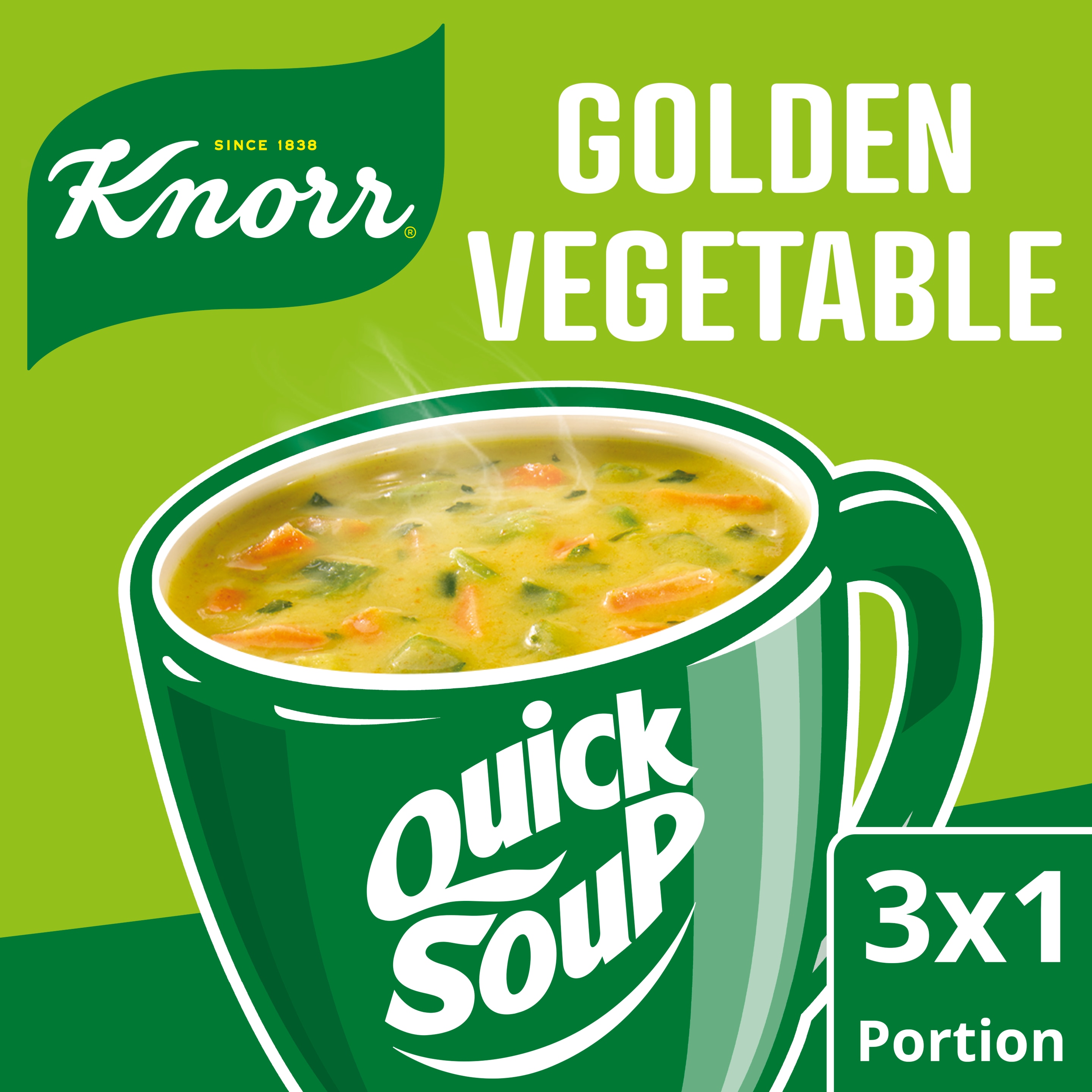 Knorr Golden Vegetable Instant Suppe 48g packshot