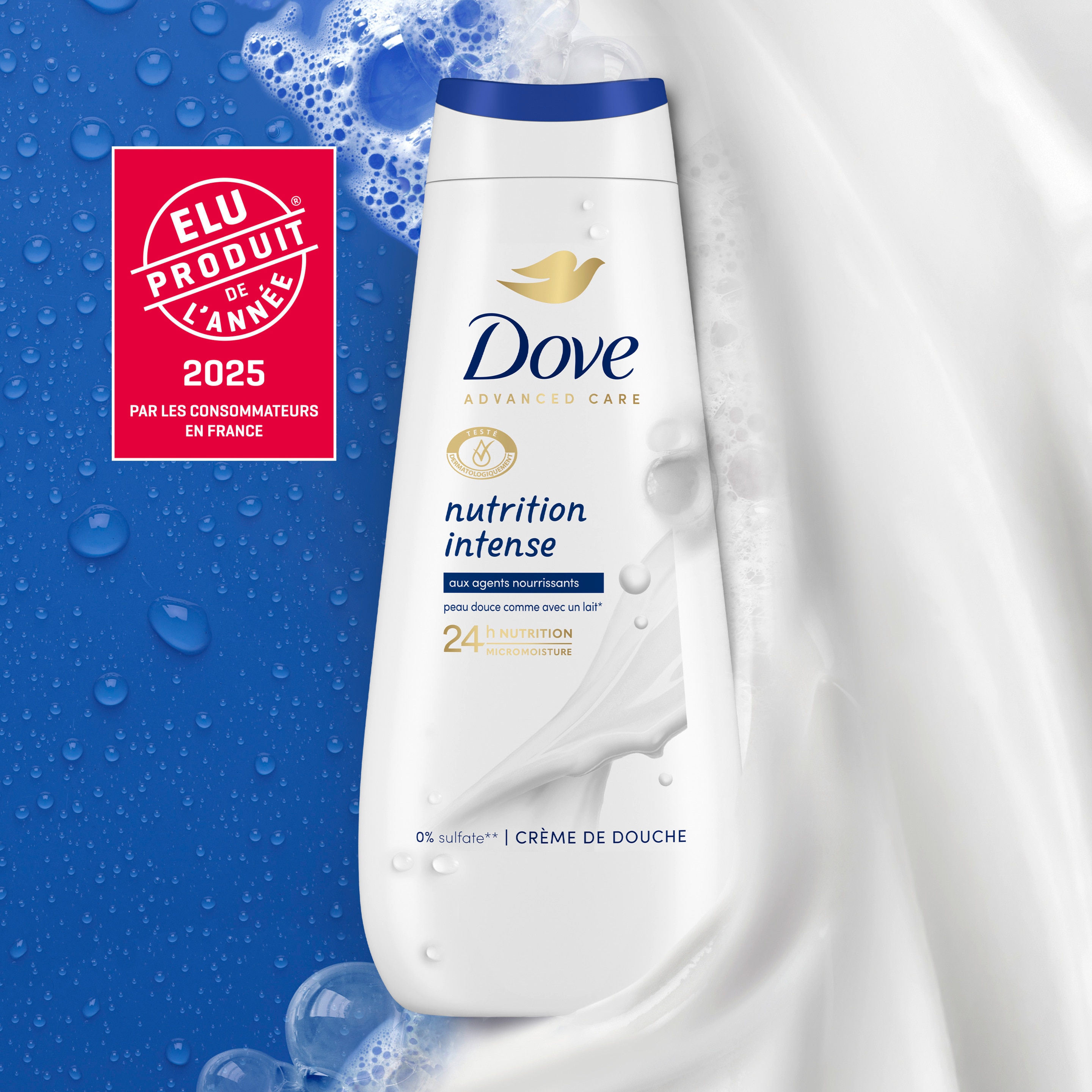 Dove douche advanced care