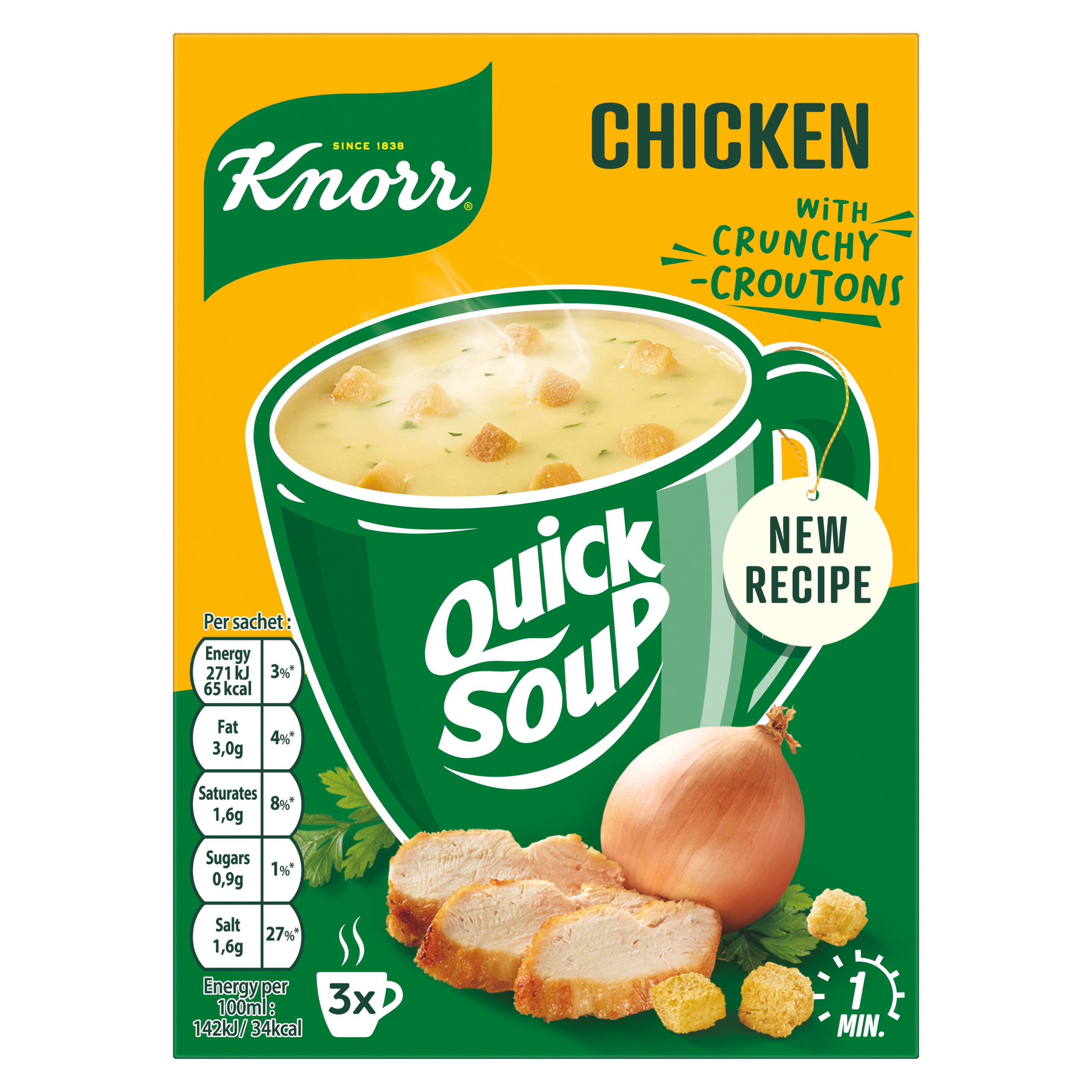 Knorr Quick Soup Κοτόσουπα packshot