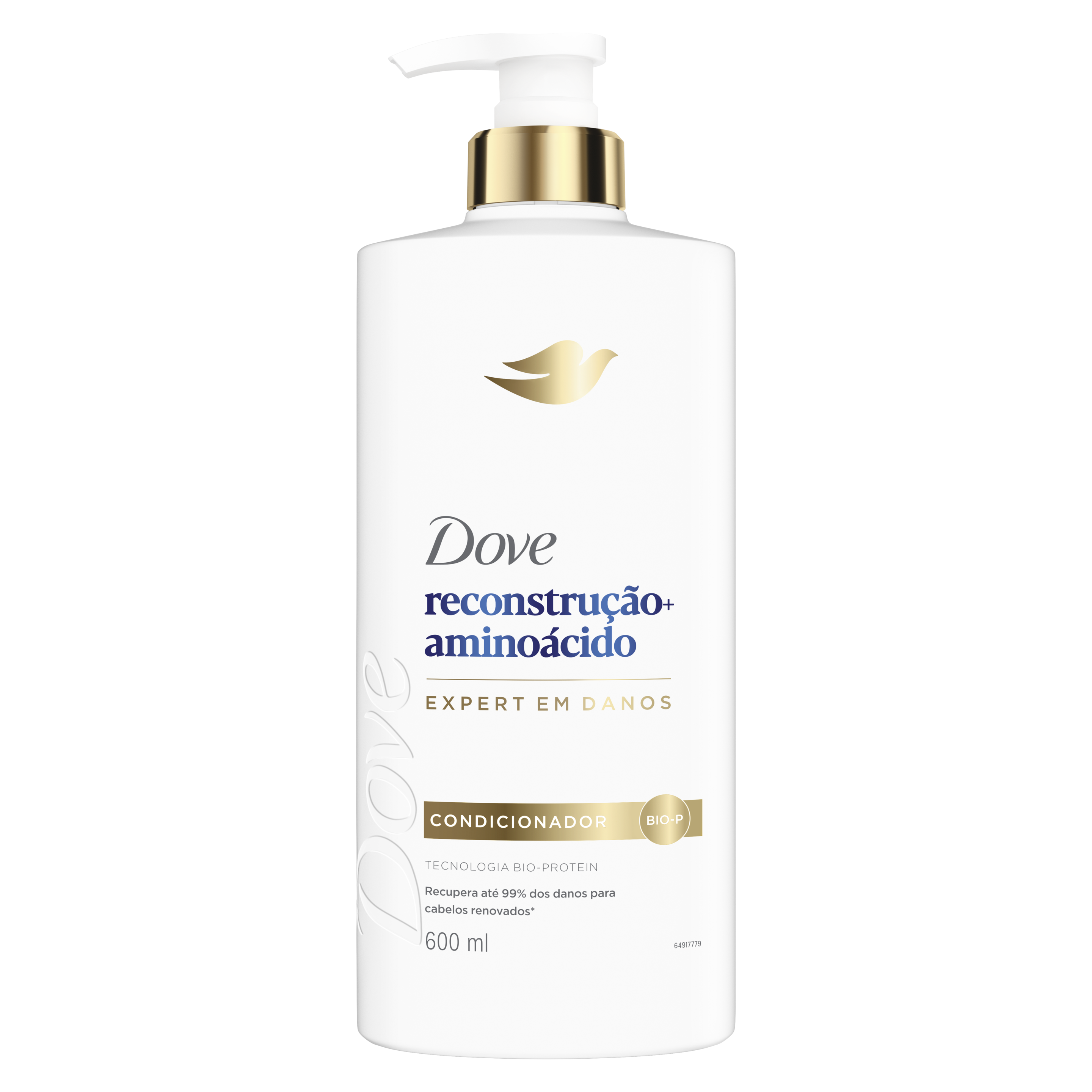 Dove Condicionador Reconstrução + Aminoácido 600ml packshot