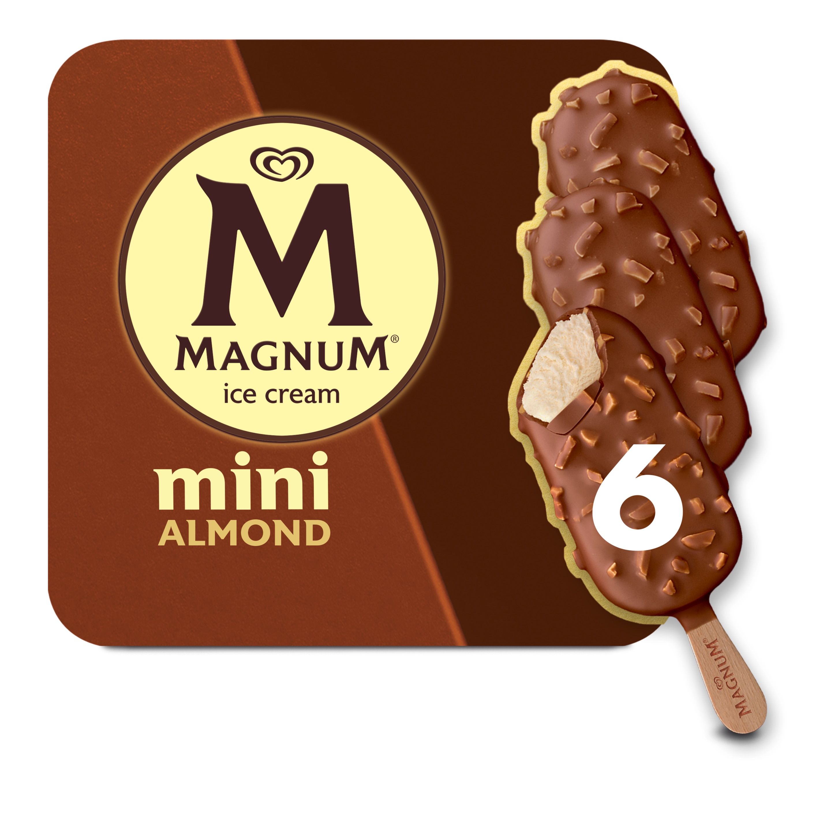 Mini Almond Ice Cream Bar packshot