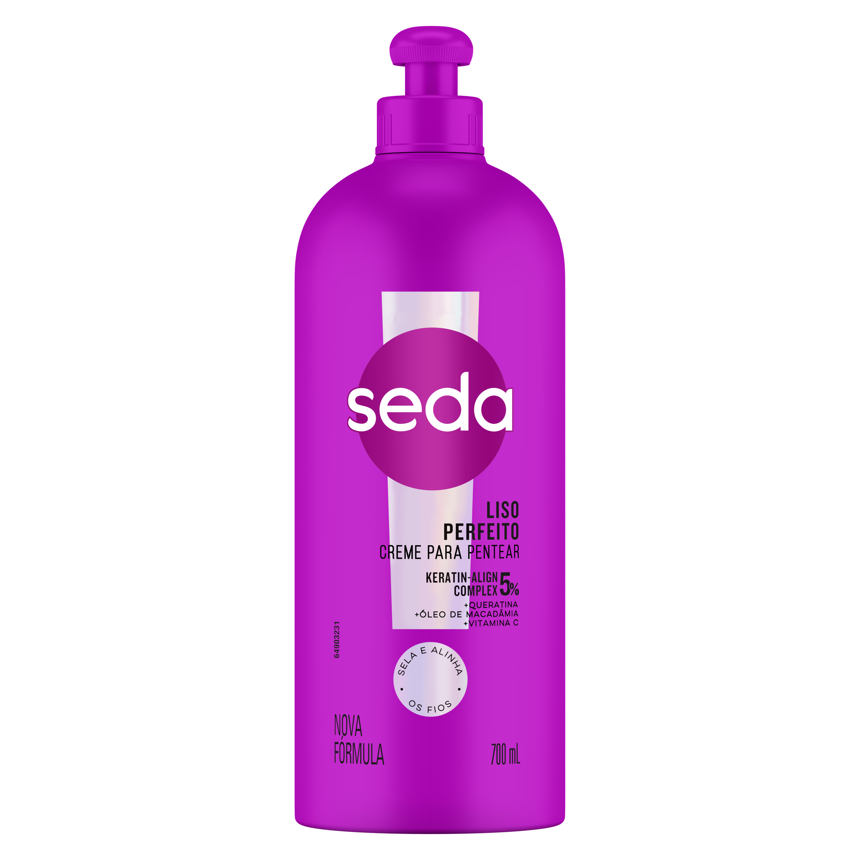 Creme para Pentear Seda Liso Perfeito