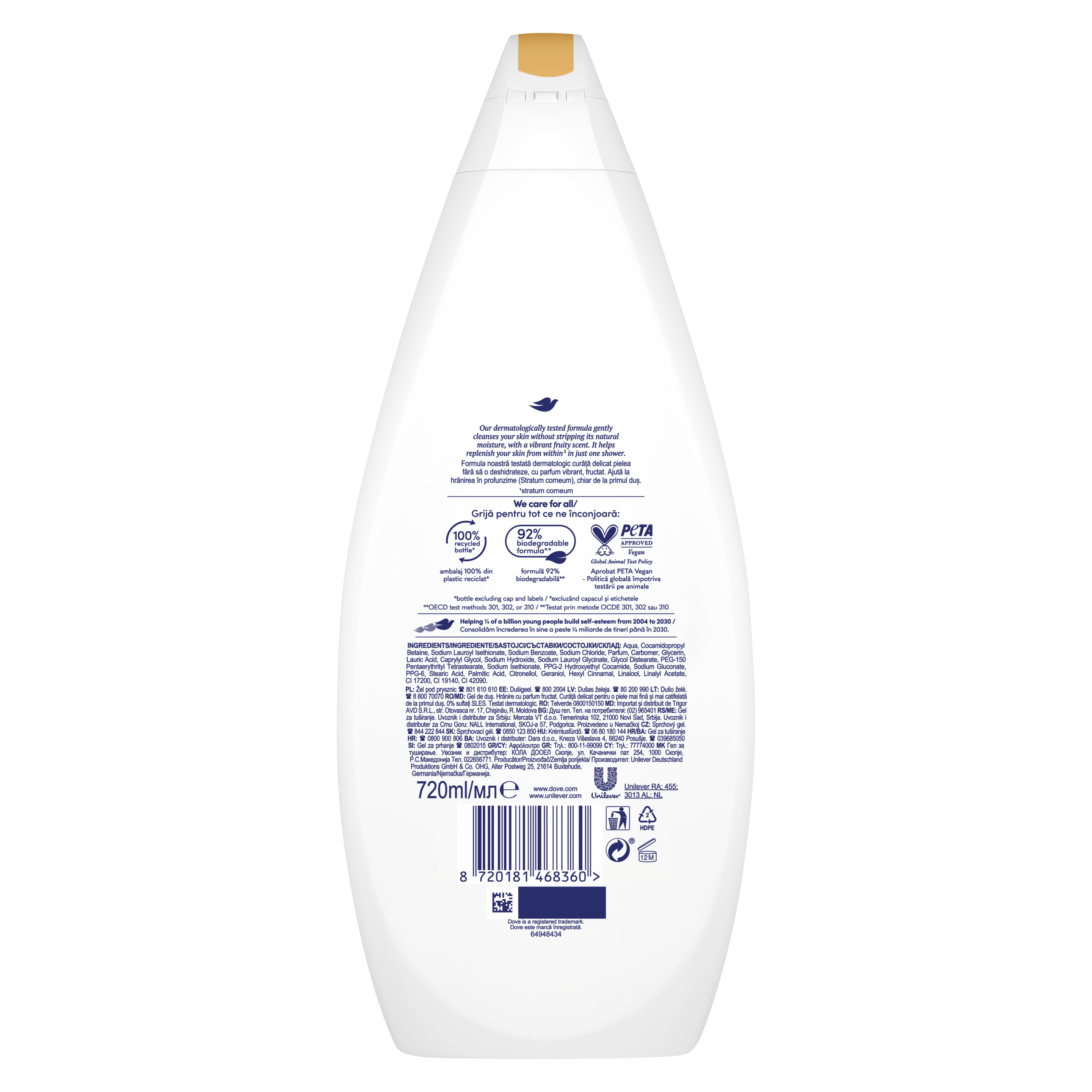 Fruity Nourish krémtusfürdő