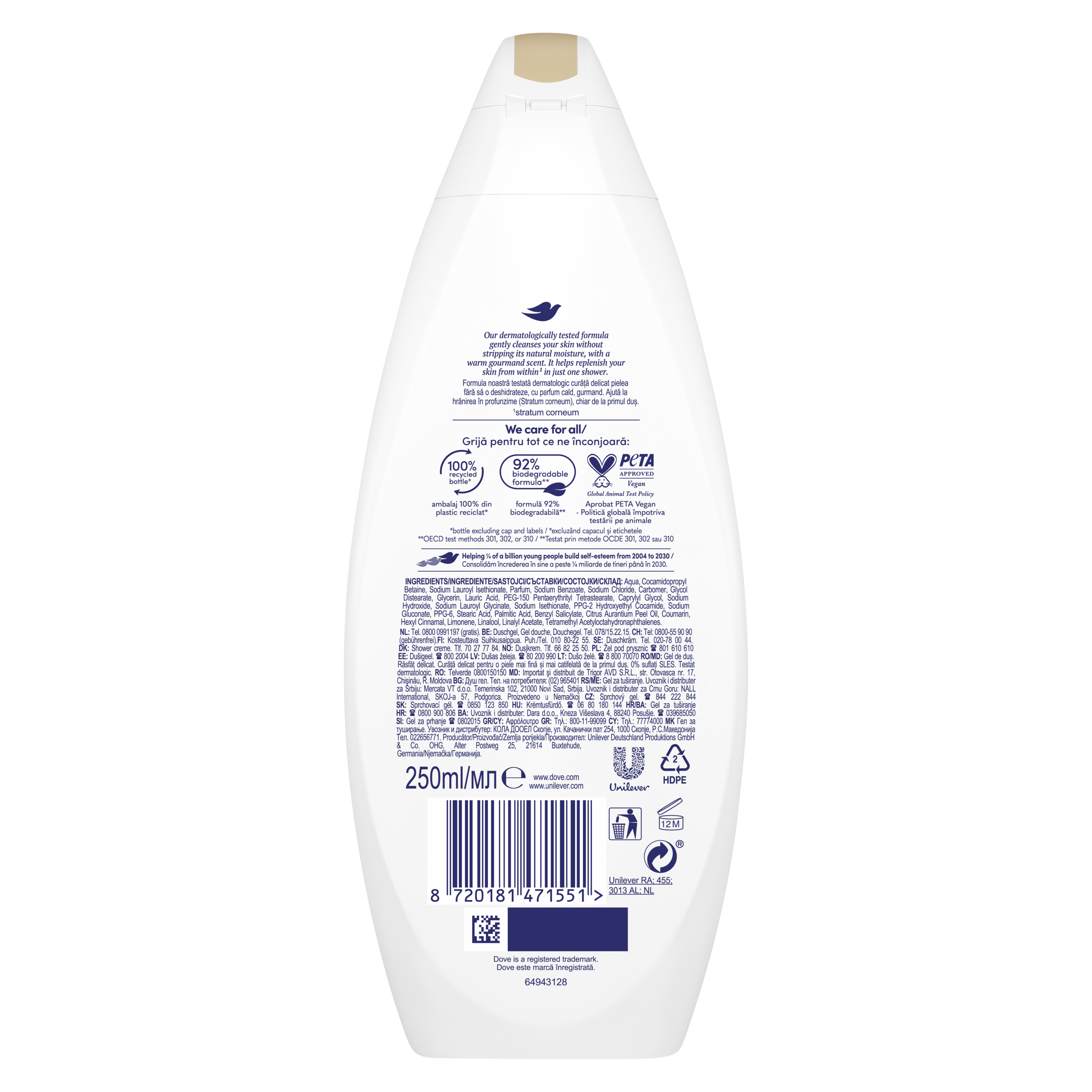 Gentle Pamper krémtusfürdő