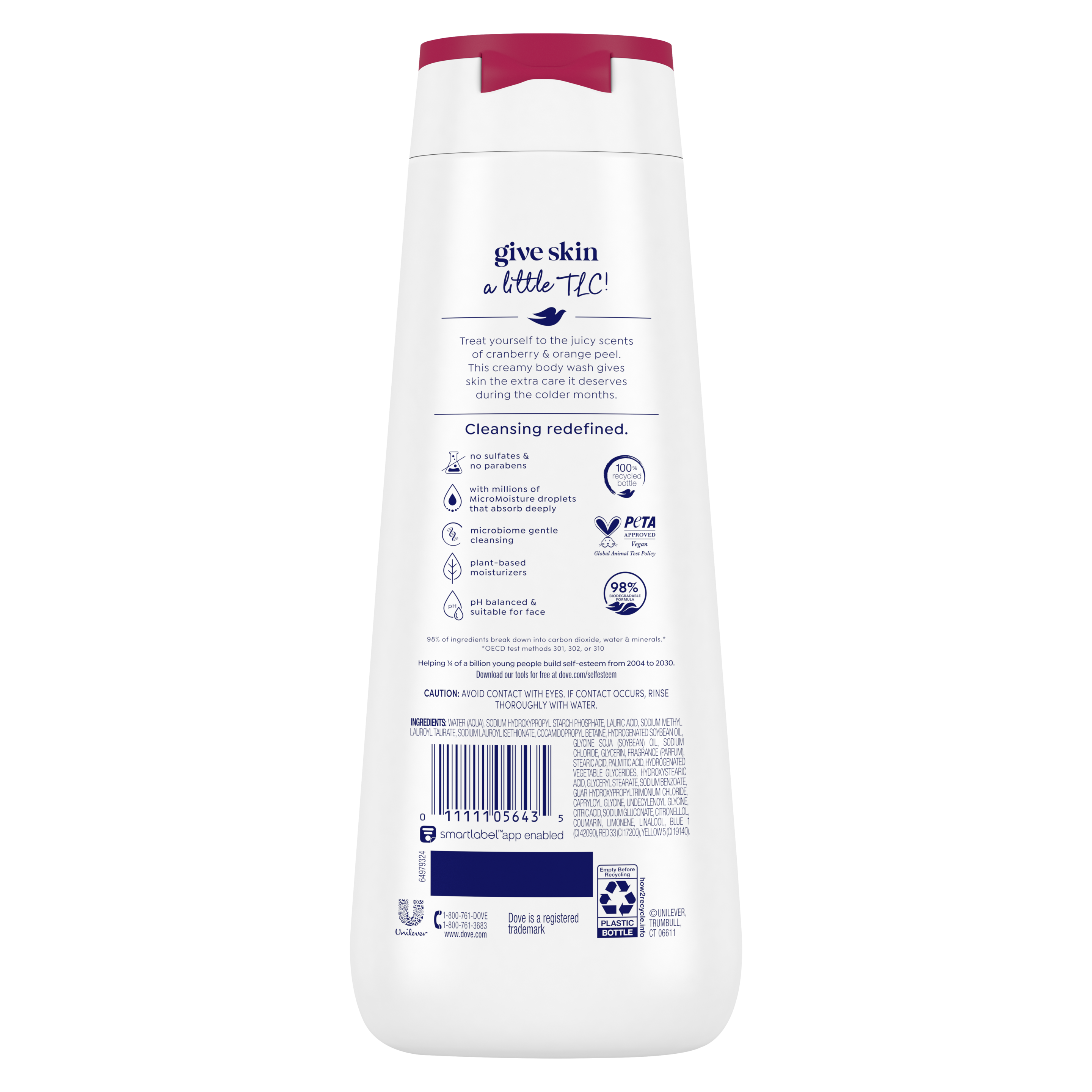 Cranberry & Orange Peel Body Wash