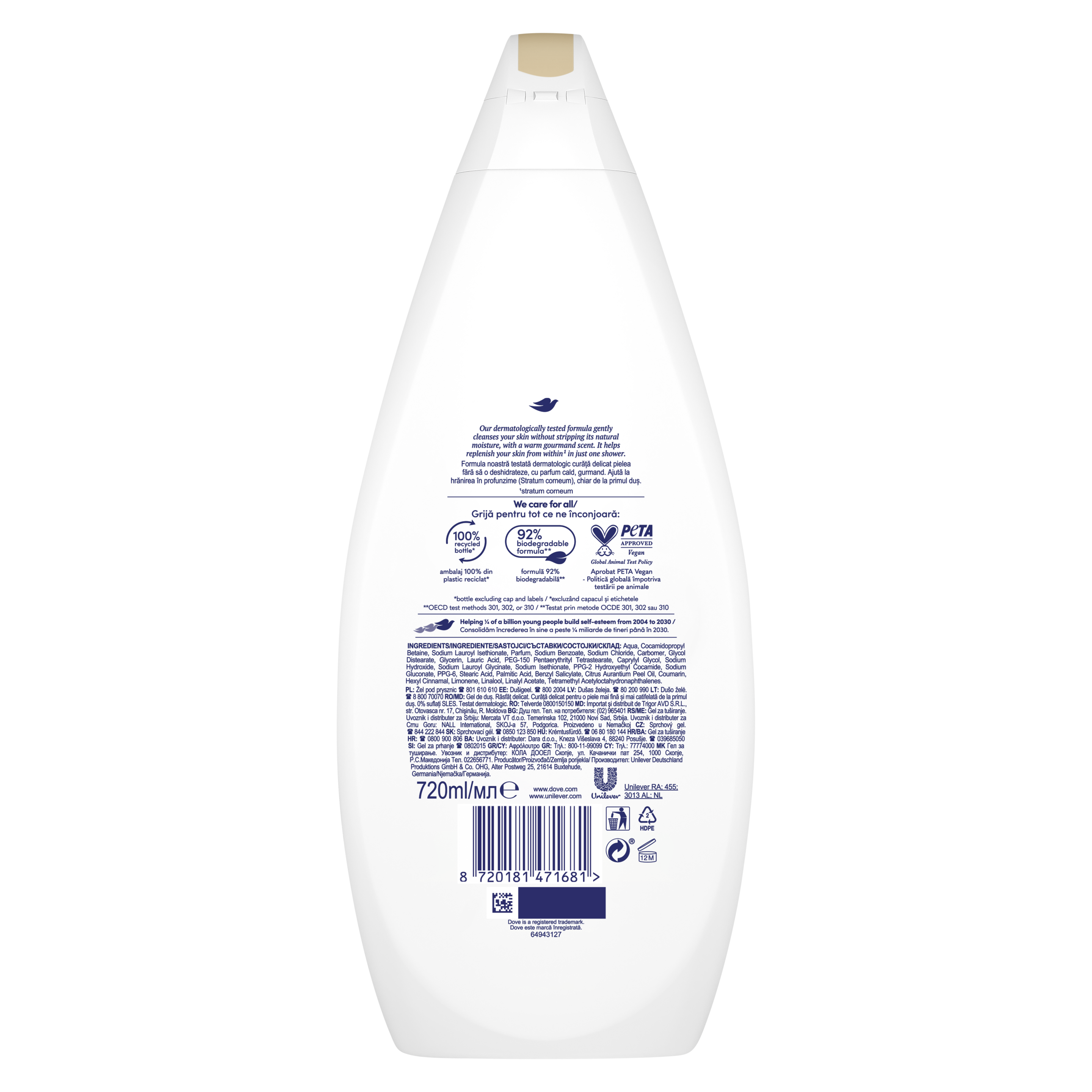 Gentle Pamper krémtusfürdő