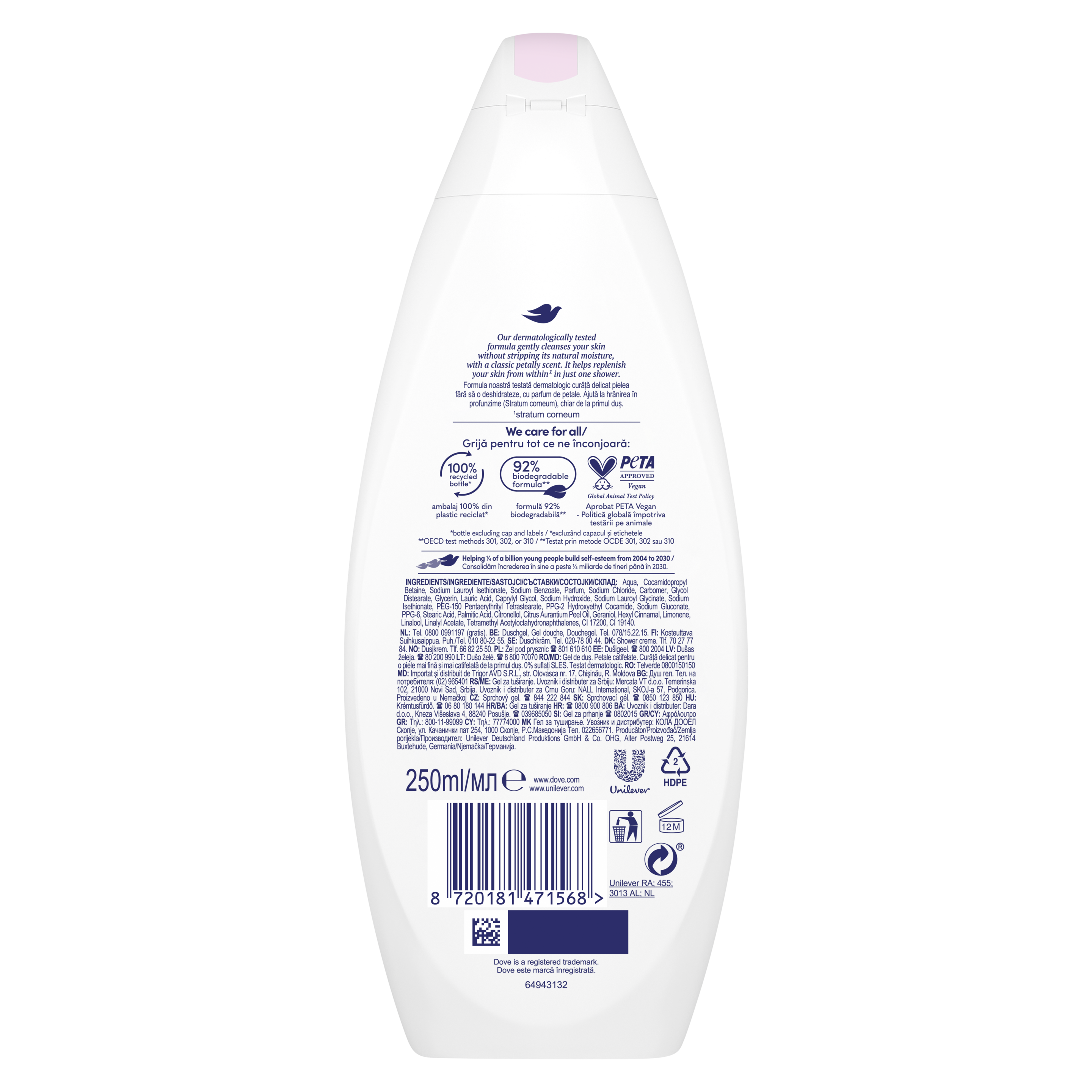 Petal Soft krémtusfürdő