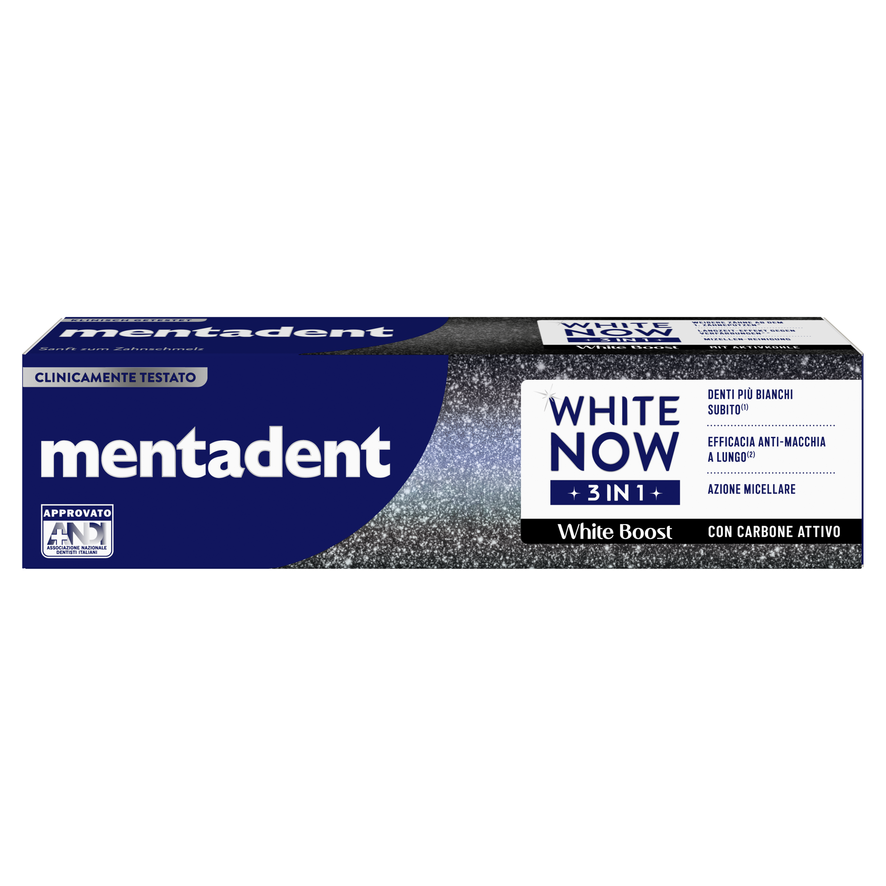 Mentadent WHITE NOW 3IN1 White Boost