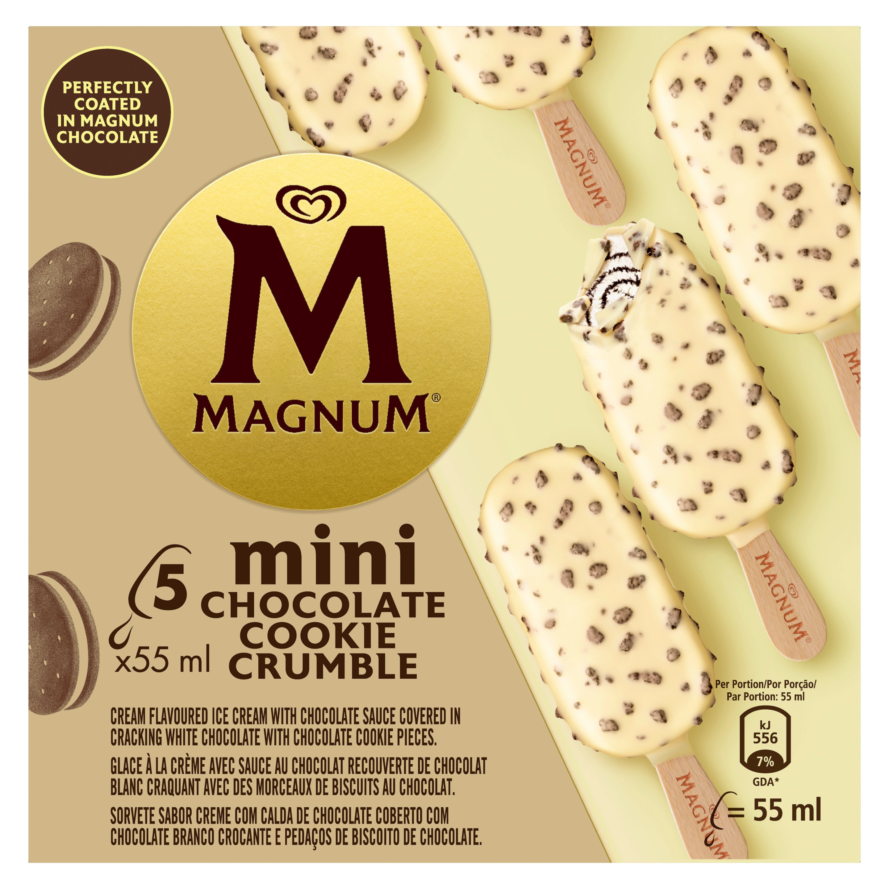 Mini Chocolate Cookie Crumble