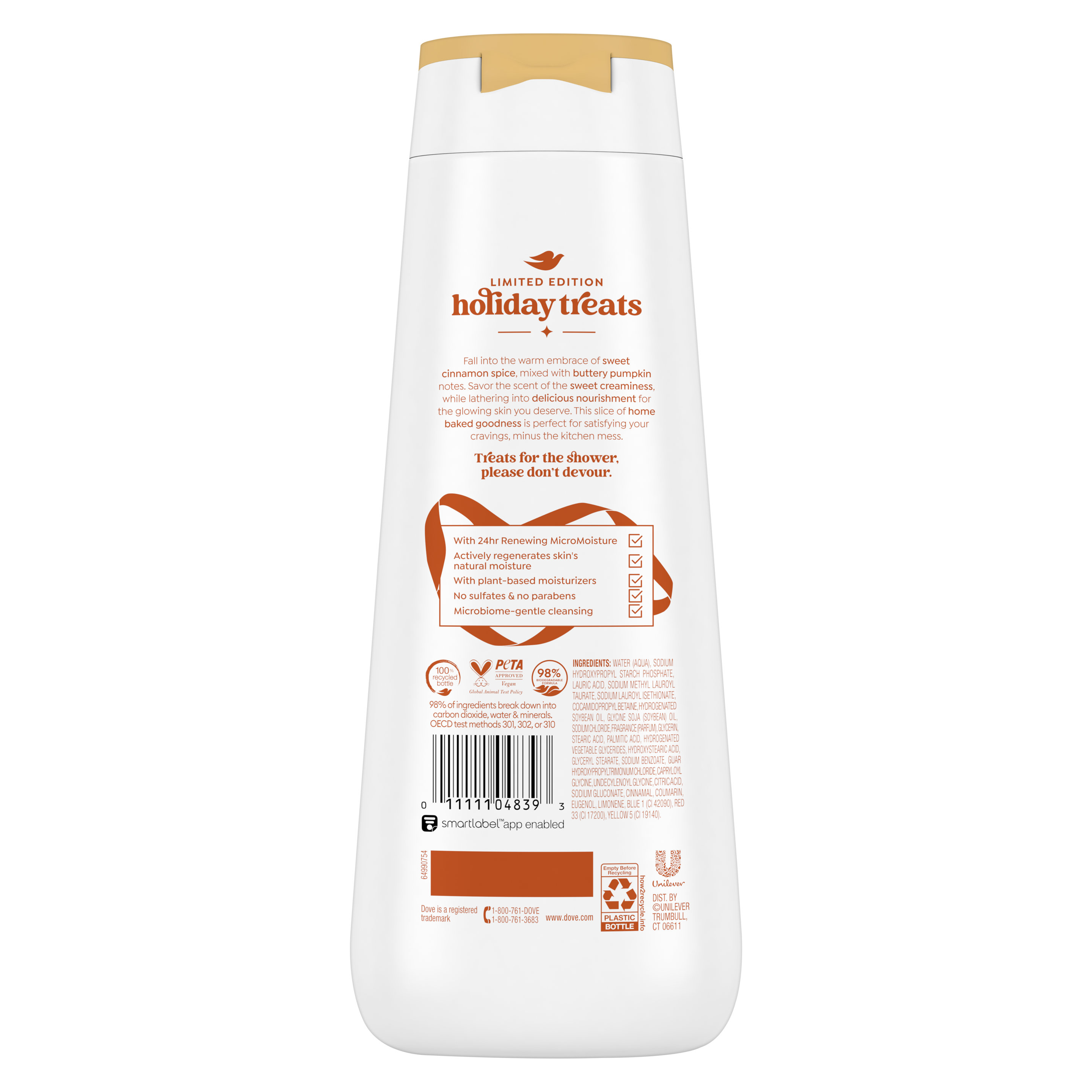 Dove Body Wash Cinnamon Pumpkin Pie
