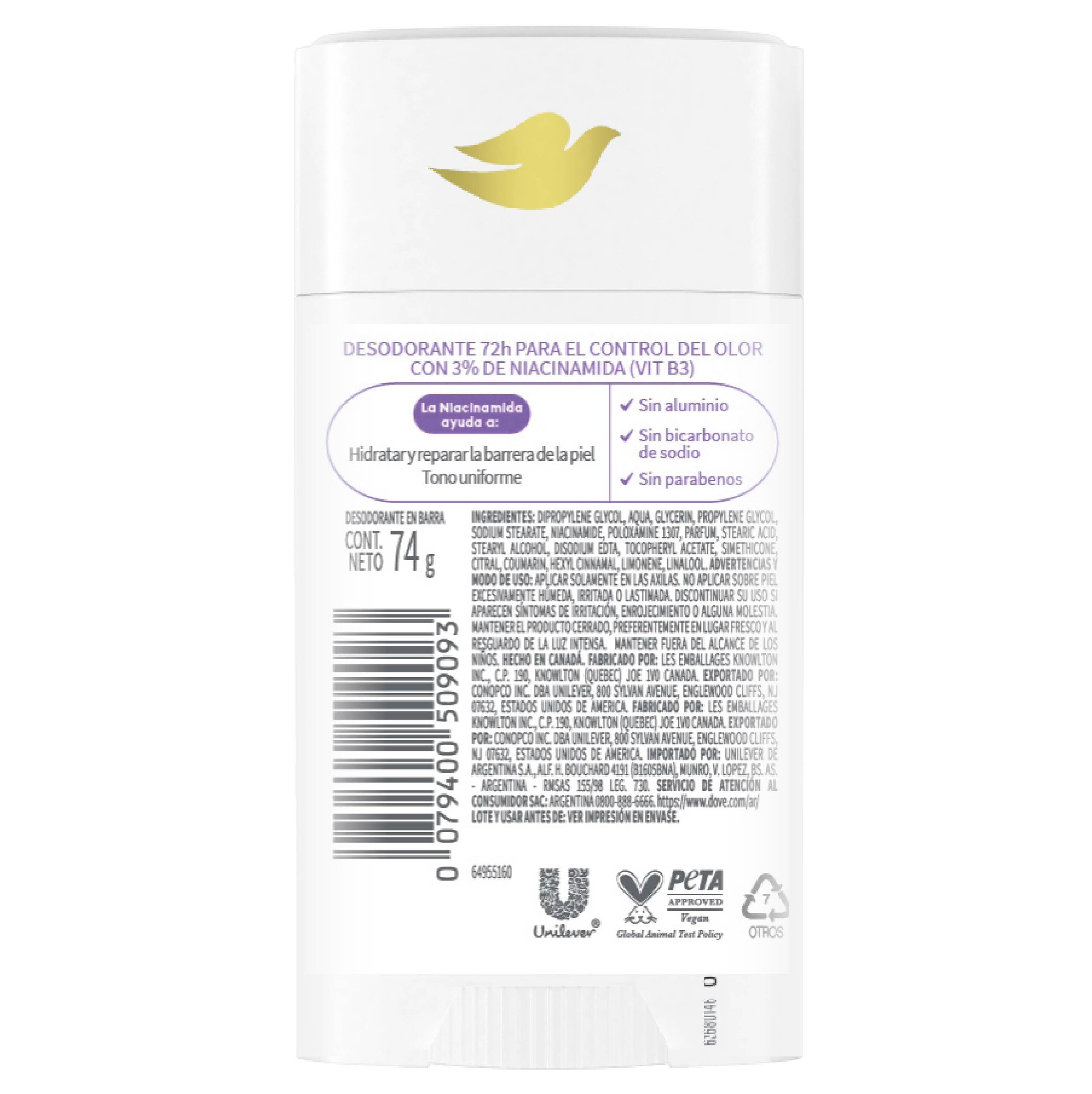 Dove Desodorante Lavender & Chamomile