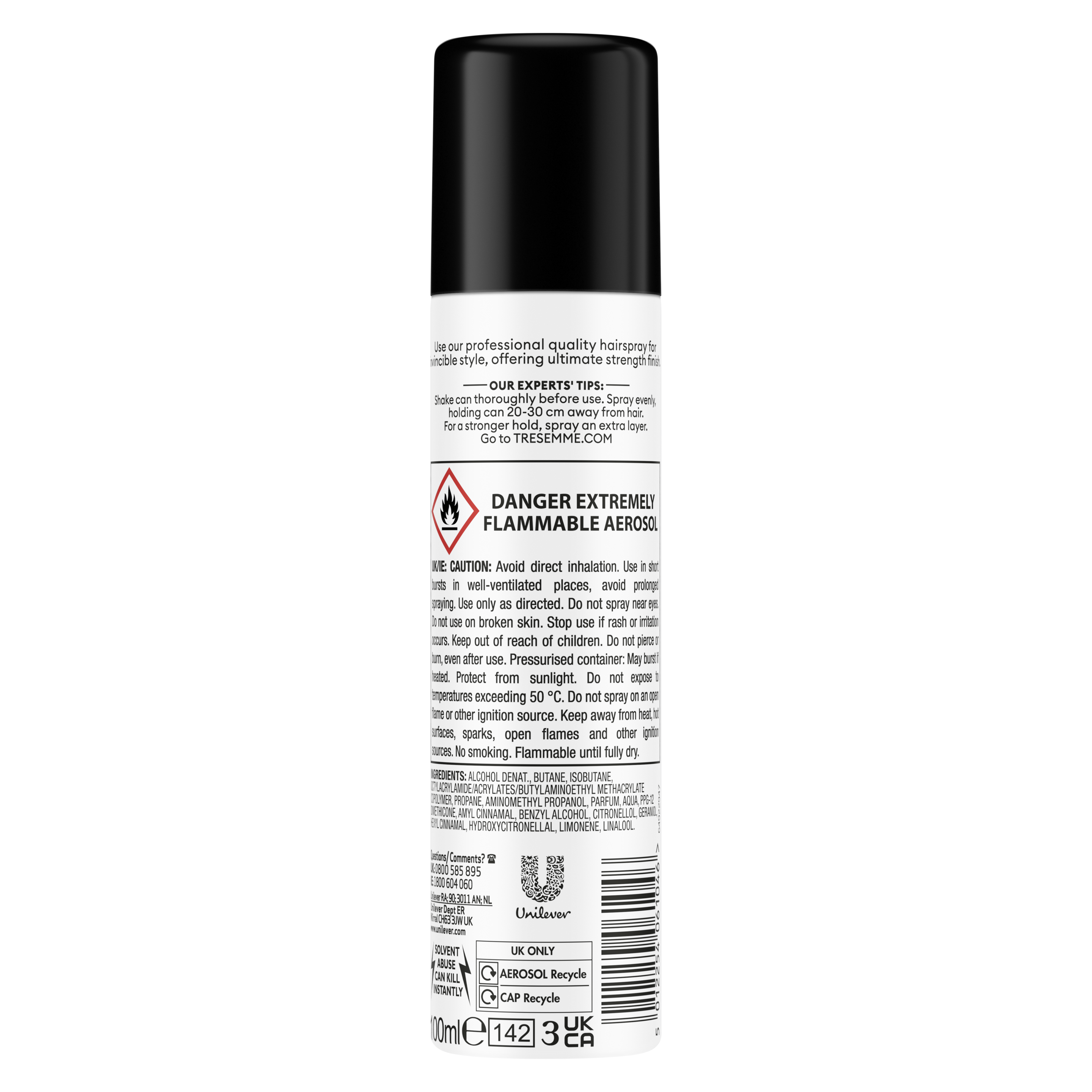 TRESemmé Freeze Hold Hairspray 400 ml For Frizzy Hair