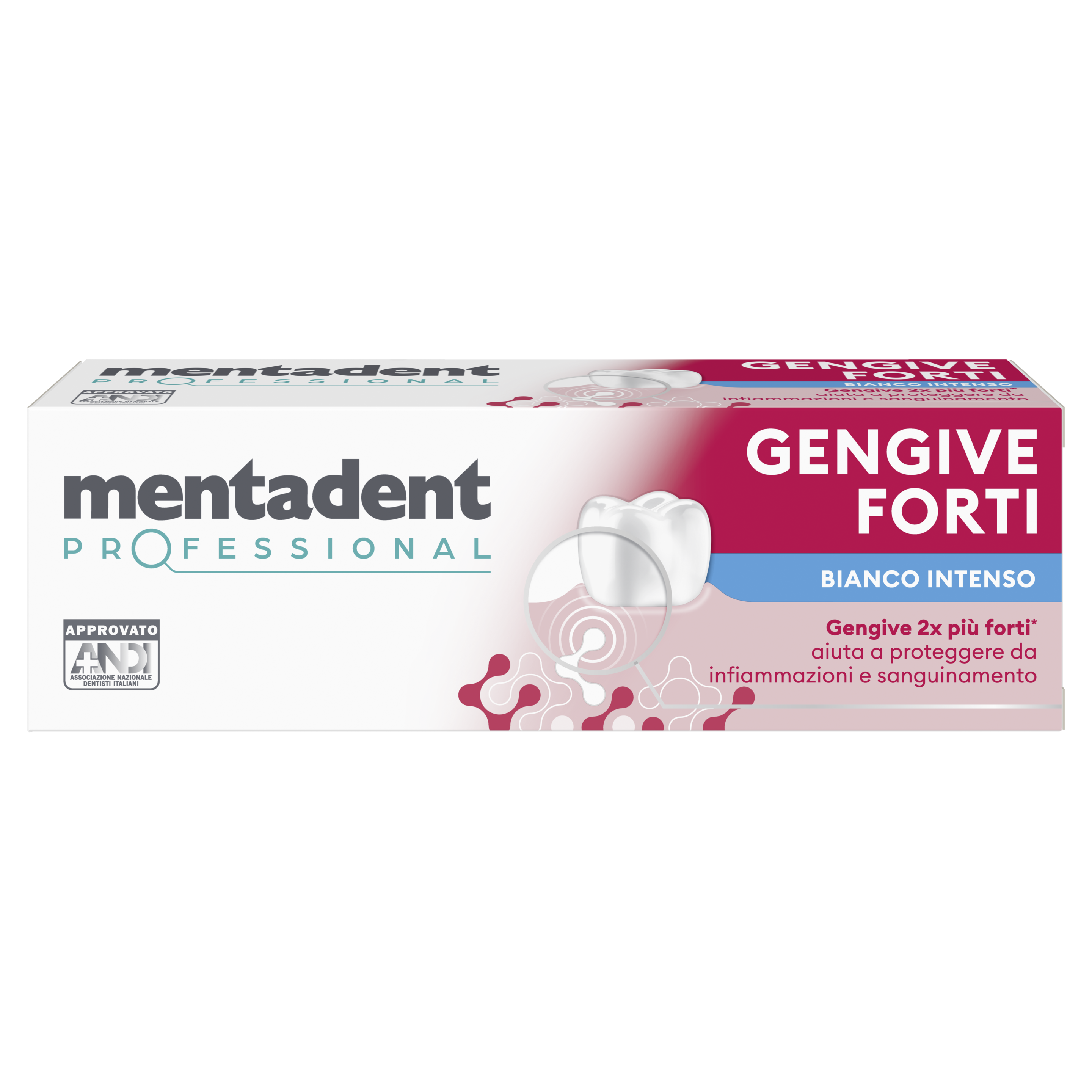 MENTADENT Professional Gengive Forti Bianco Intenso