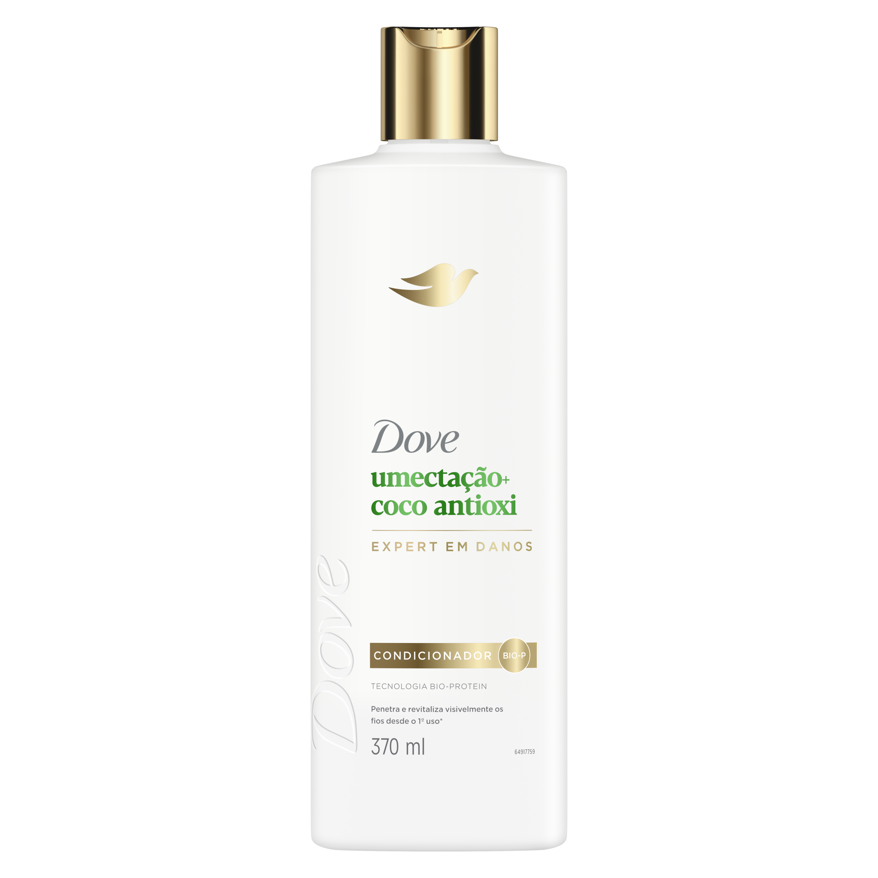 Dove Condicionador Umectação + Coco Antioxi 370 ml packshot