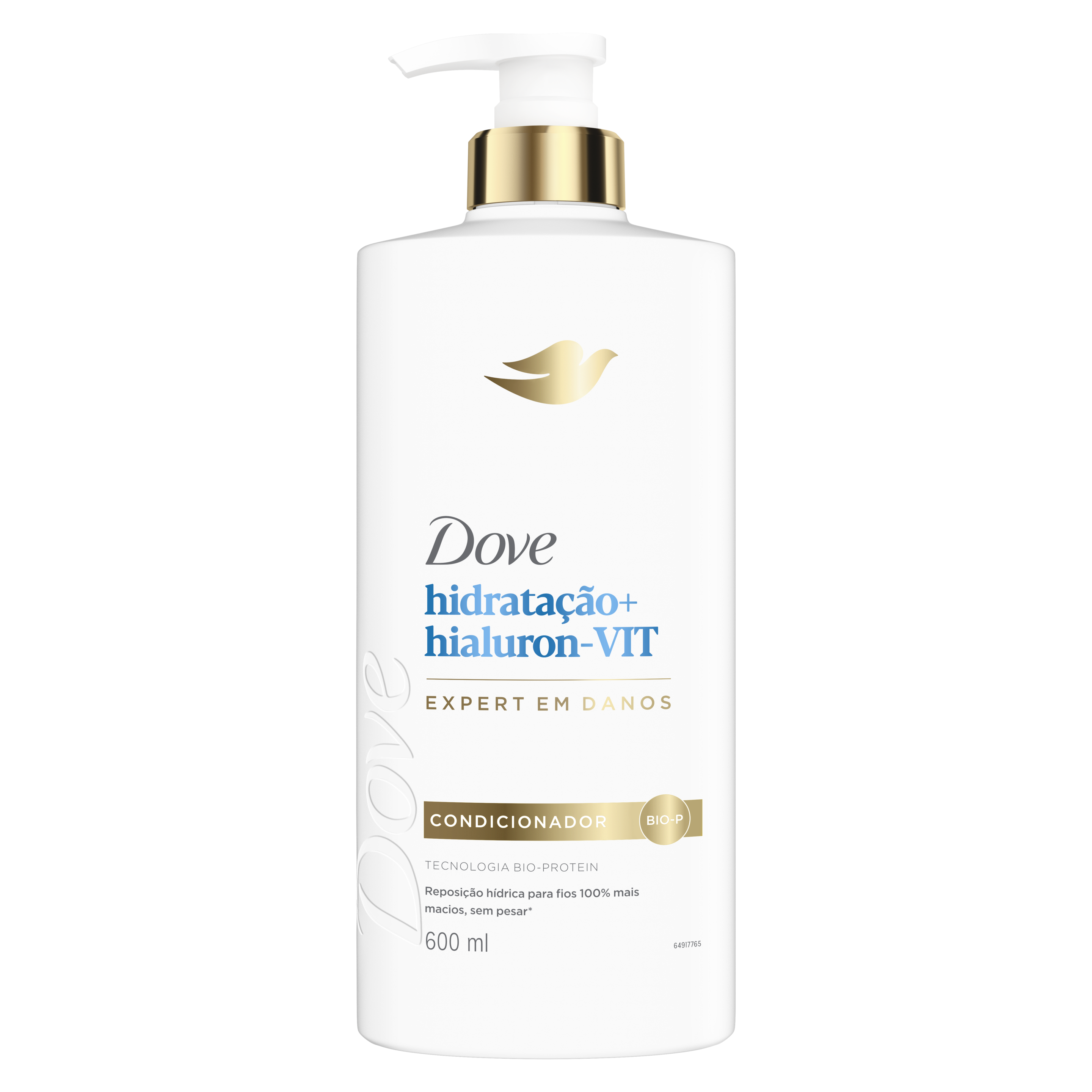 Dove Condicionador Hidratação + Hialuron-Vit 600ml packshot