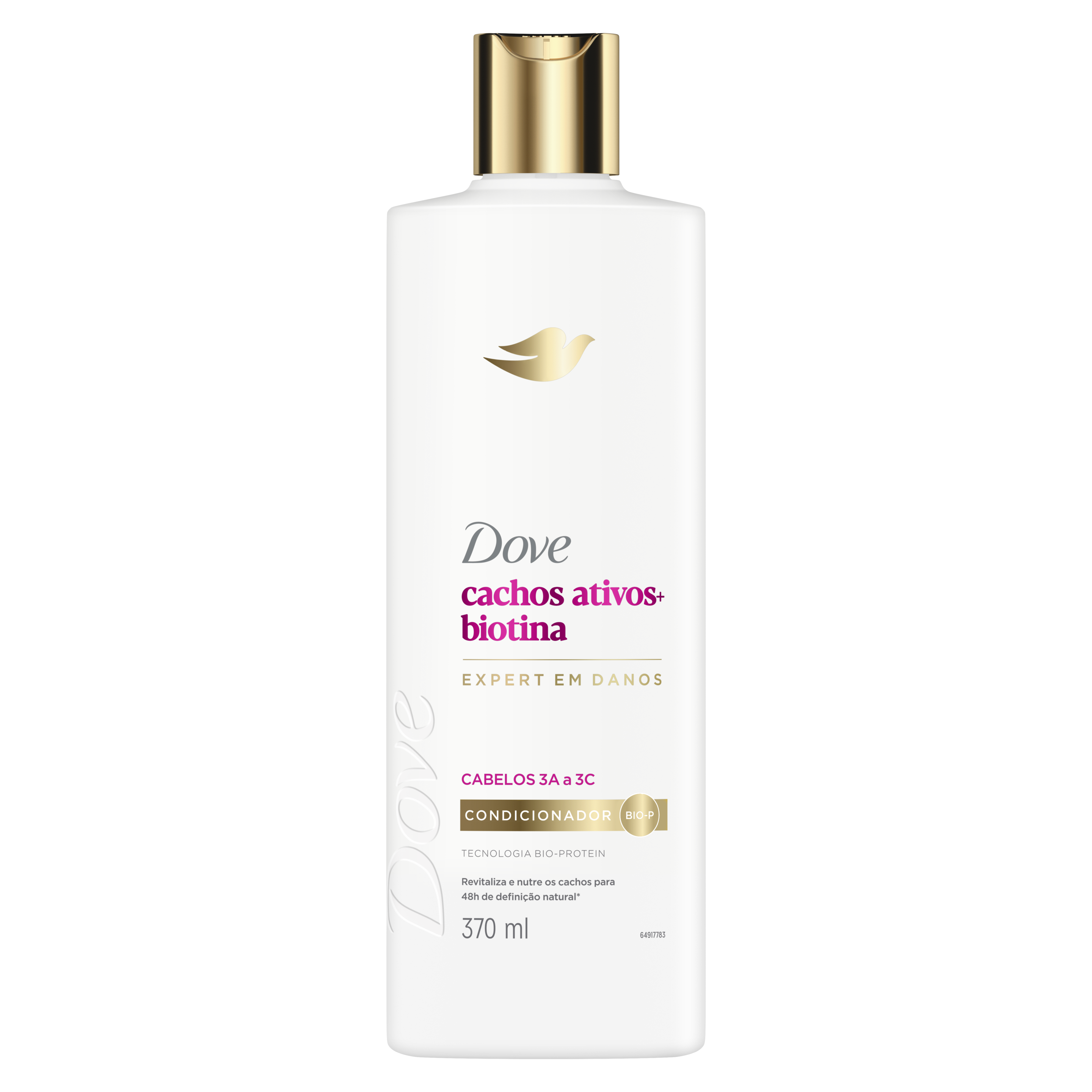Dove Condicionador Cachos Ativos + Biotina 370ml packshot