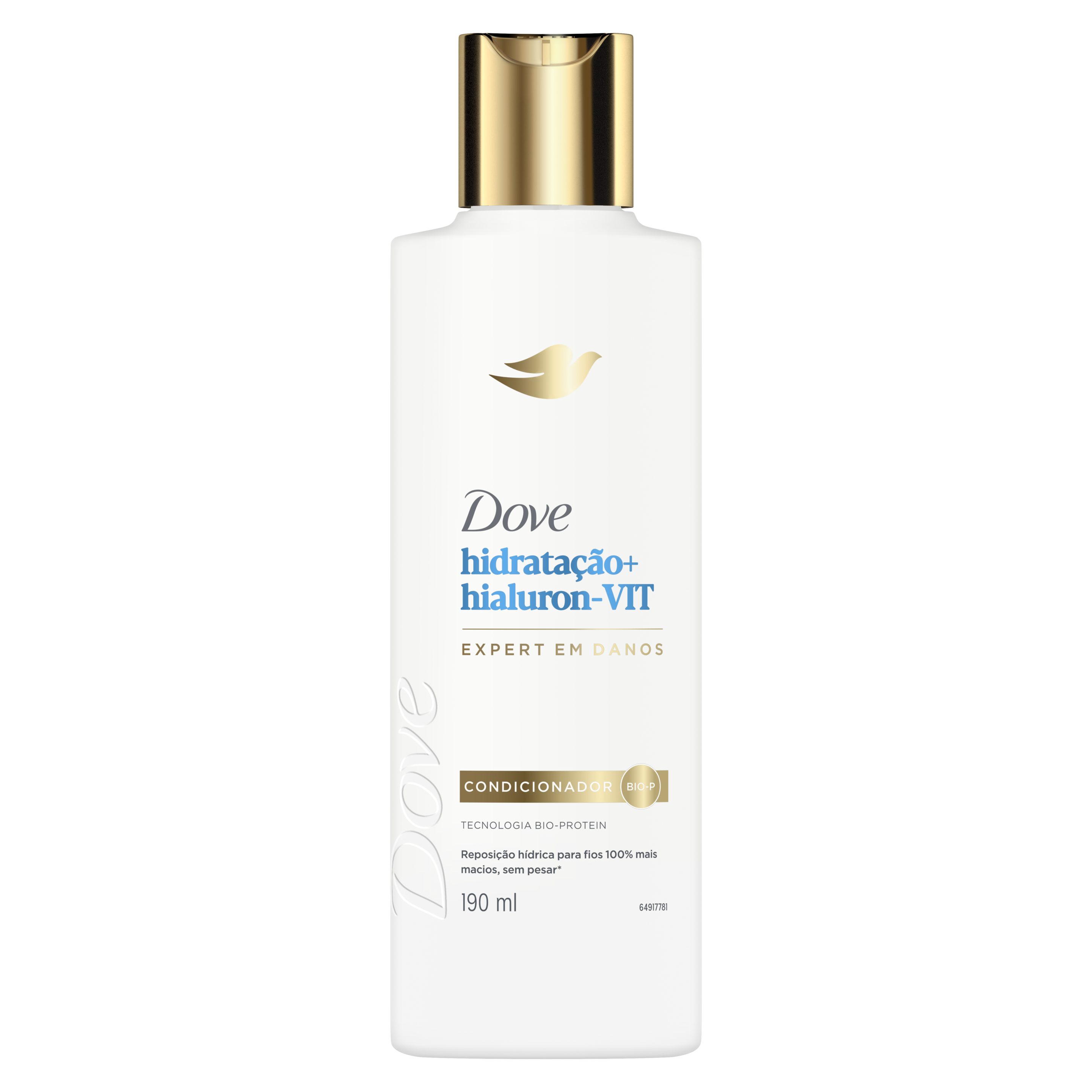 Dove Condicionador Hidratação + Hialuron-Vit 190ml packshot