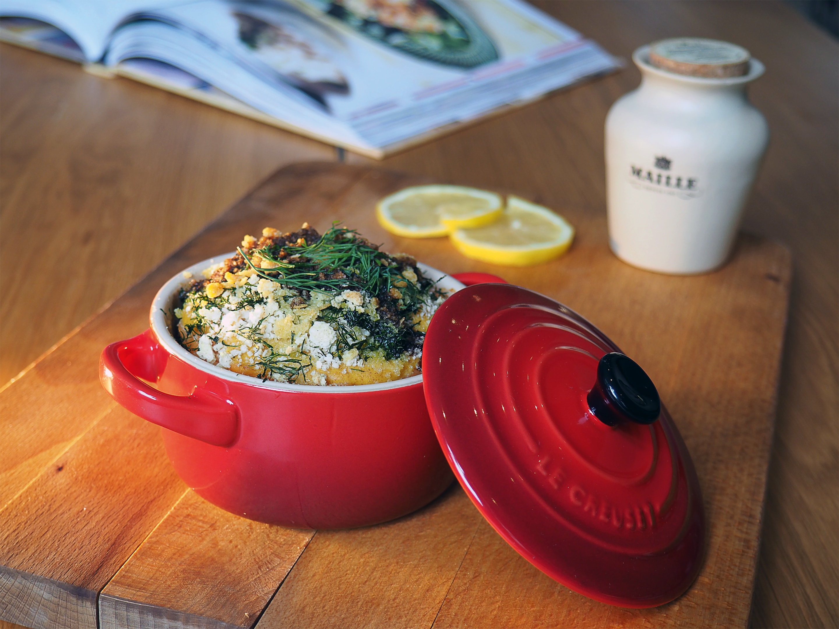 Salmon Fish Pie Cocotte