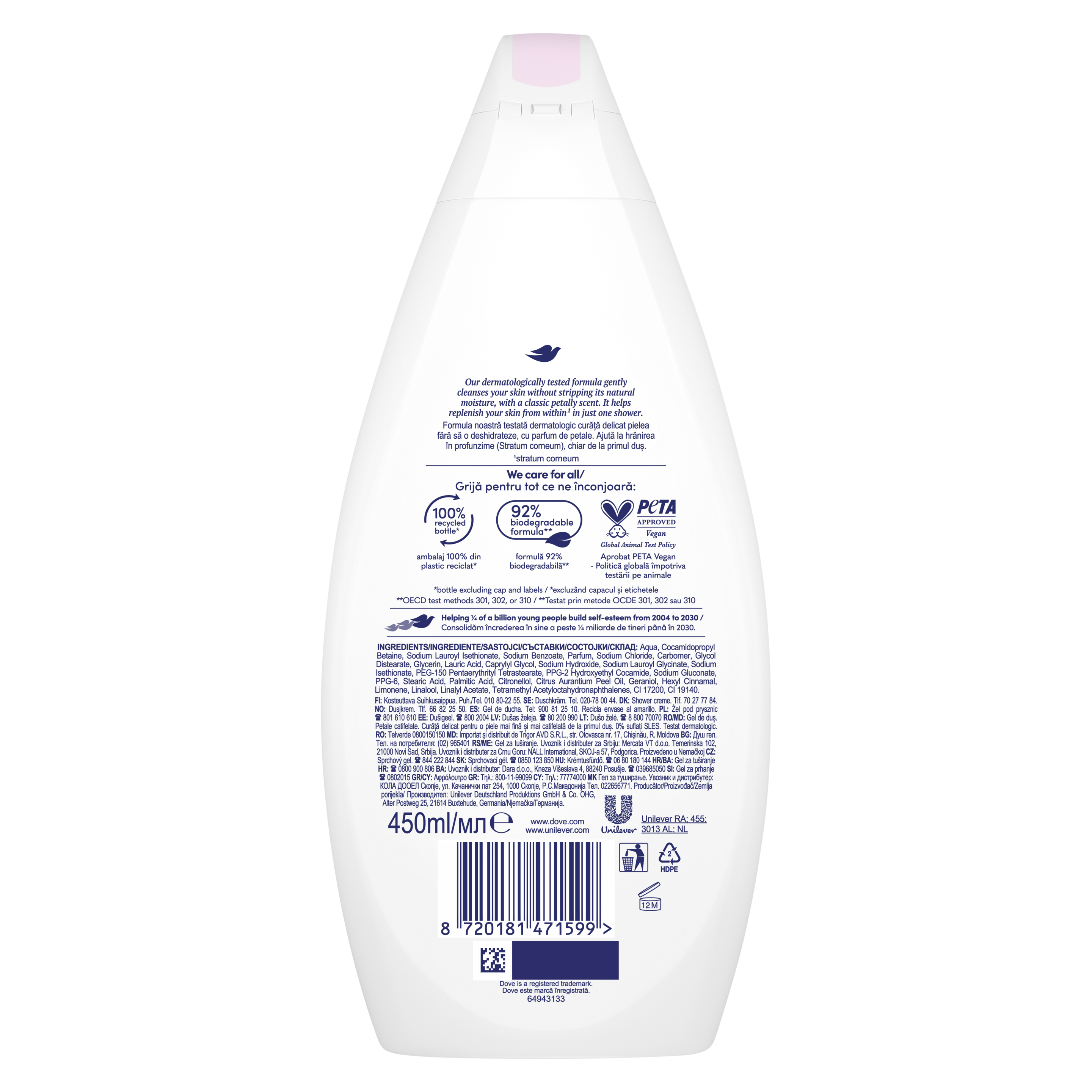 Petal Soft krémtusfürdő