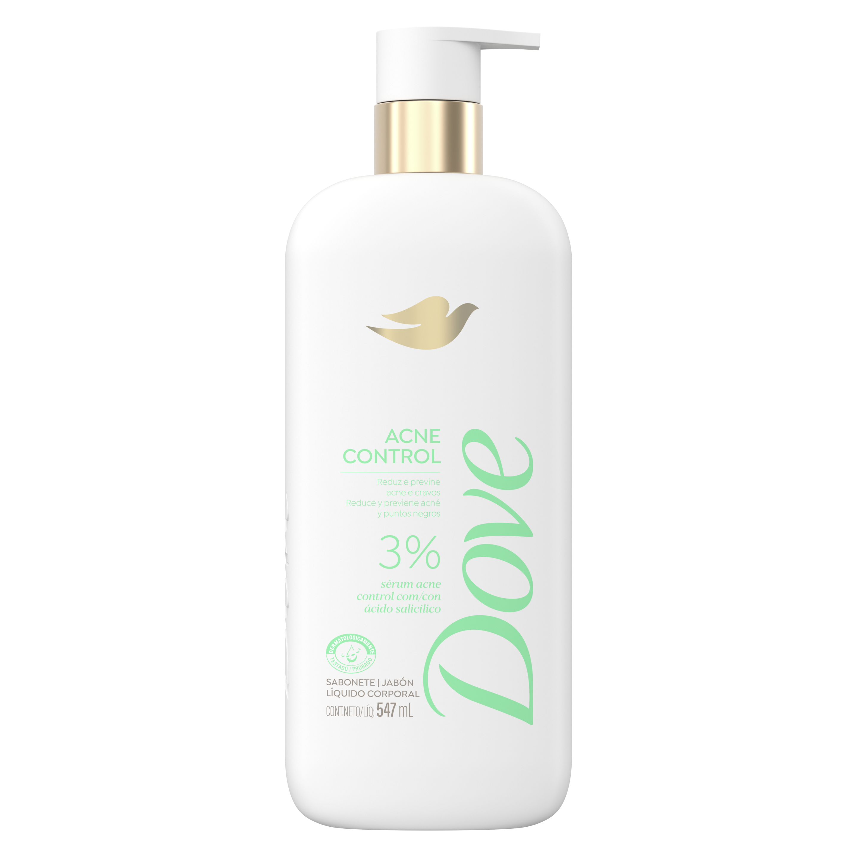 Dove Sabonete Sérum Líquido Acne Control 547ml packshot