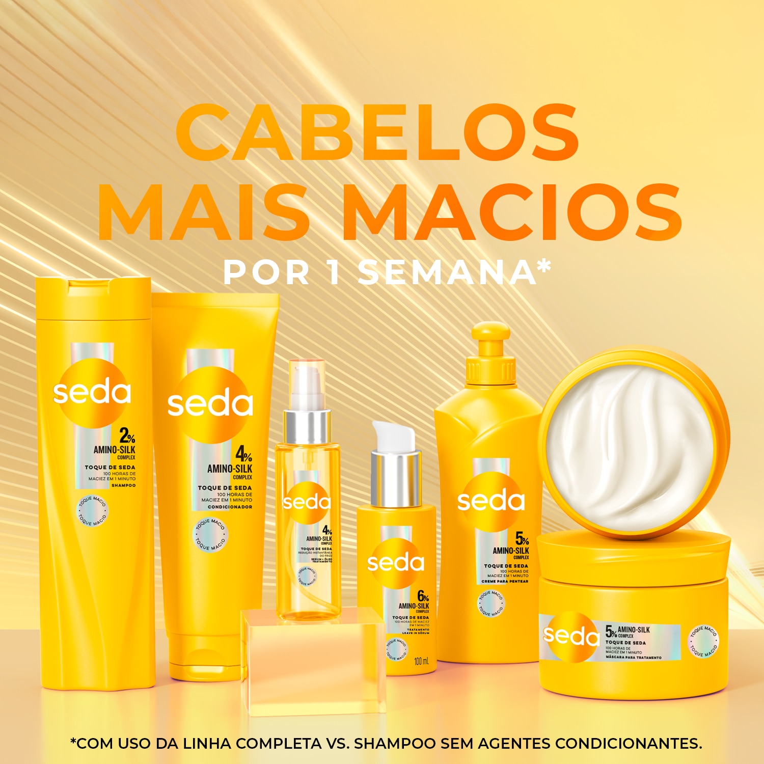 Shampoo Seda Toque de Seda 300ml