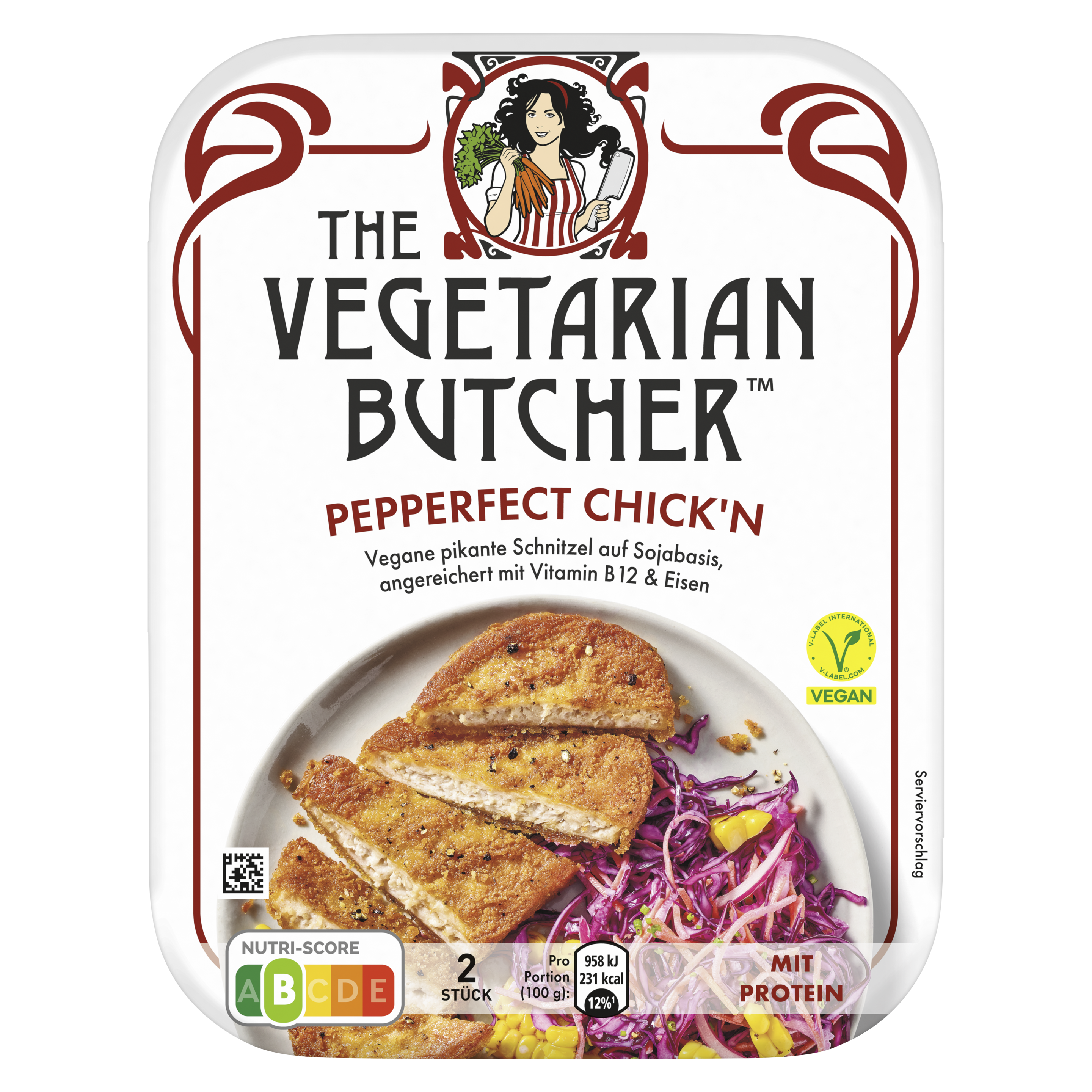 The Vegetarian Butcher Pepperfect Chick'n auf Sojabasis 200g