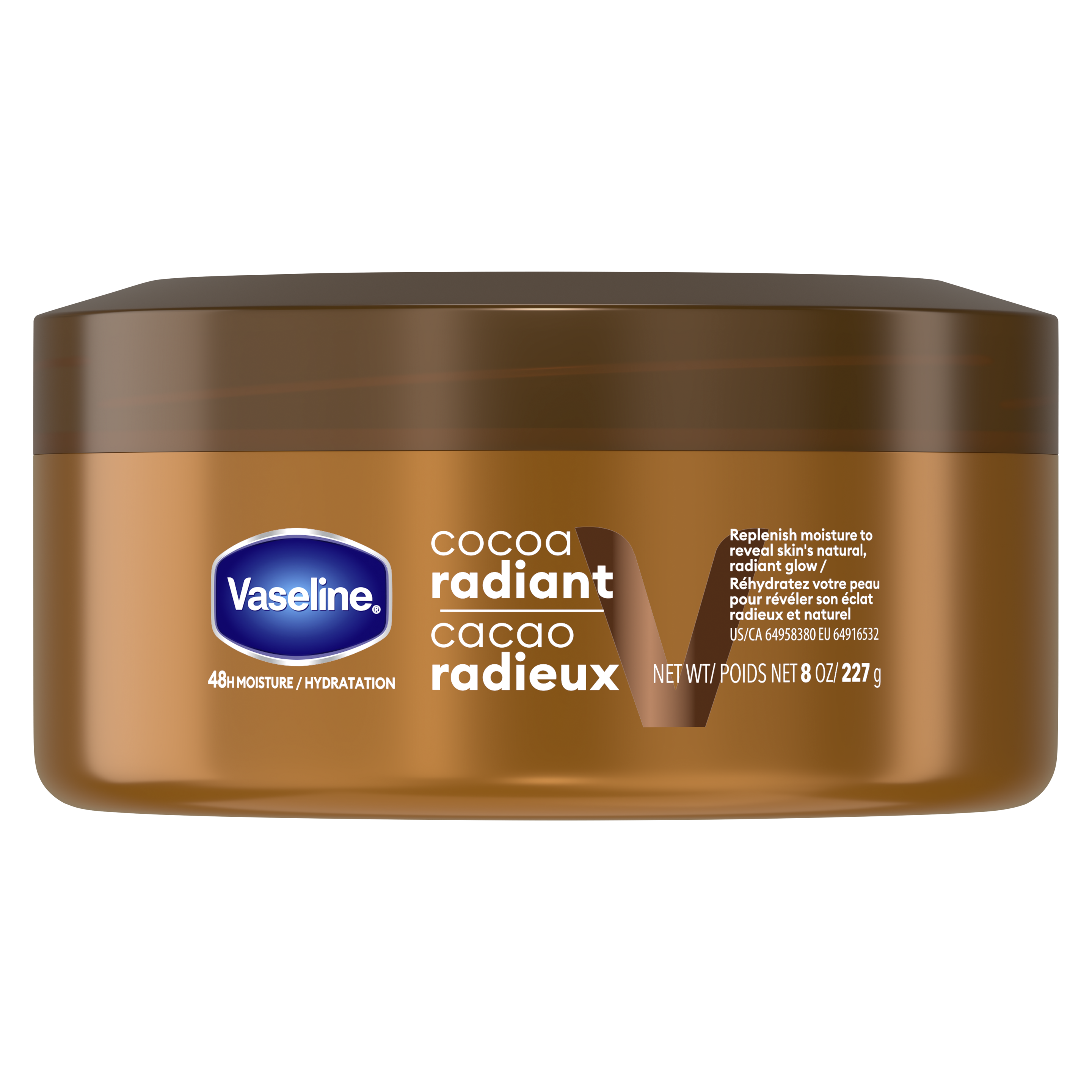 Vaseline® Cocoa Radiant Body Butter  front of pack packshot