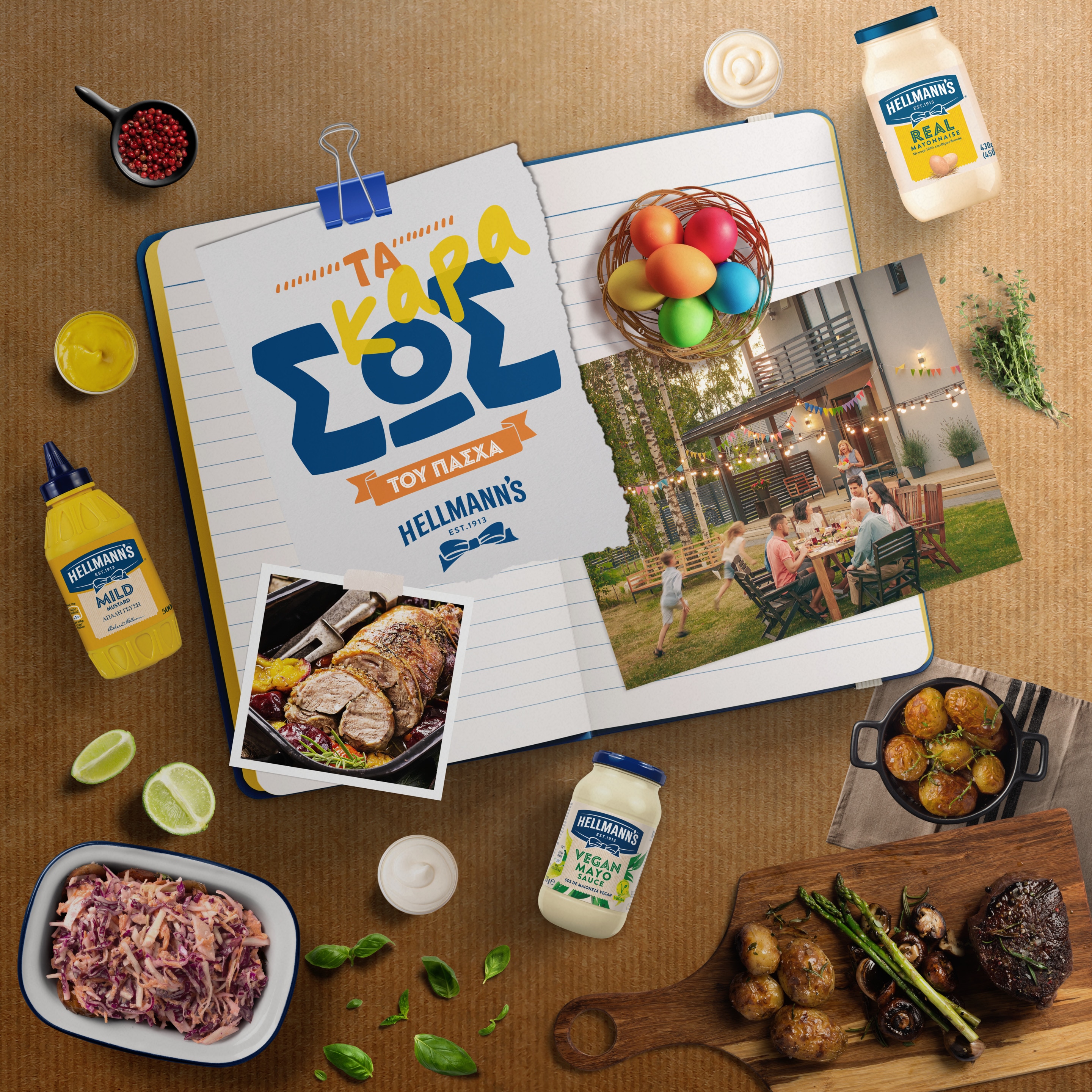 Egg mayo sandwich on a plate