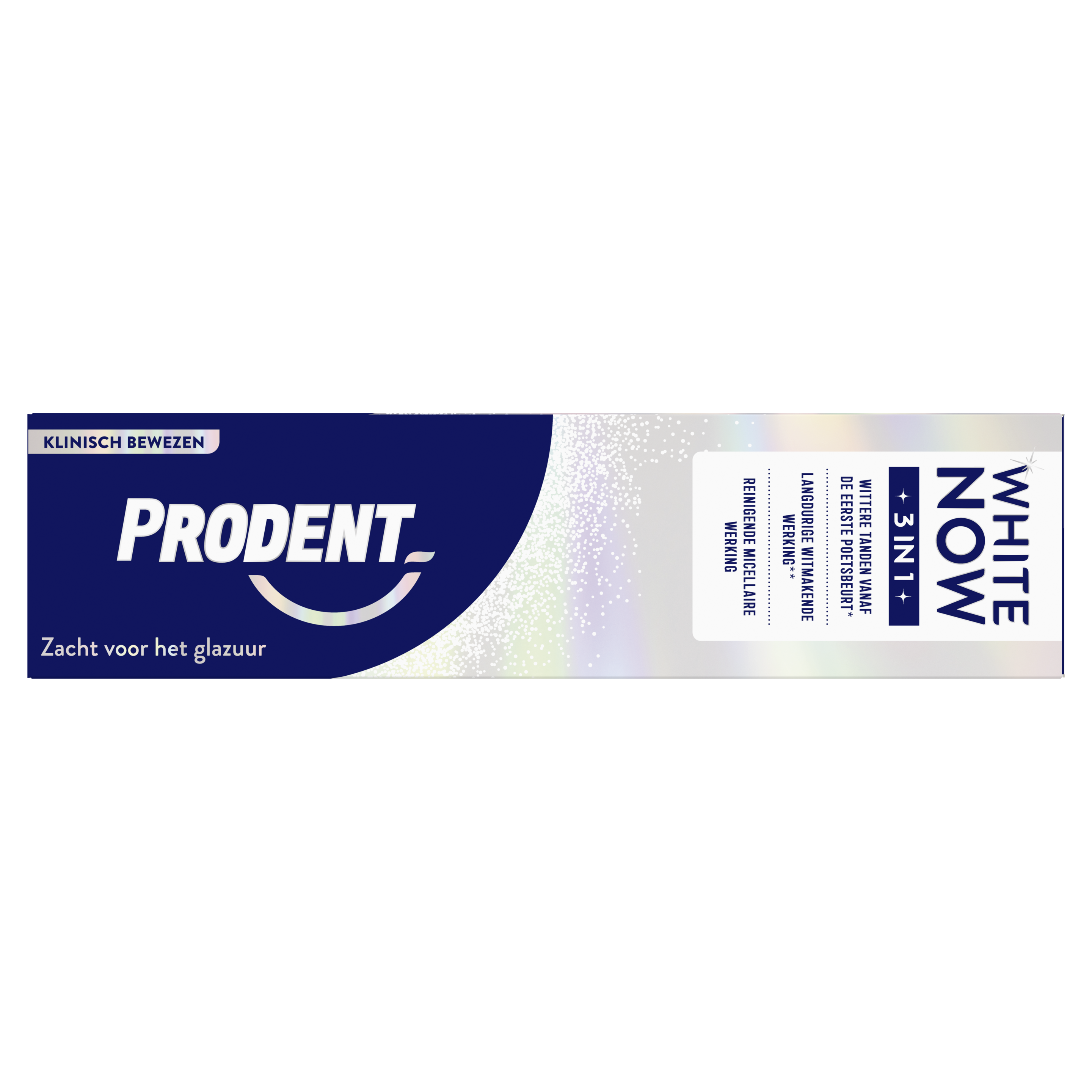 Prodent White Now 3-in-1 75ml - Folding box