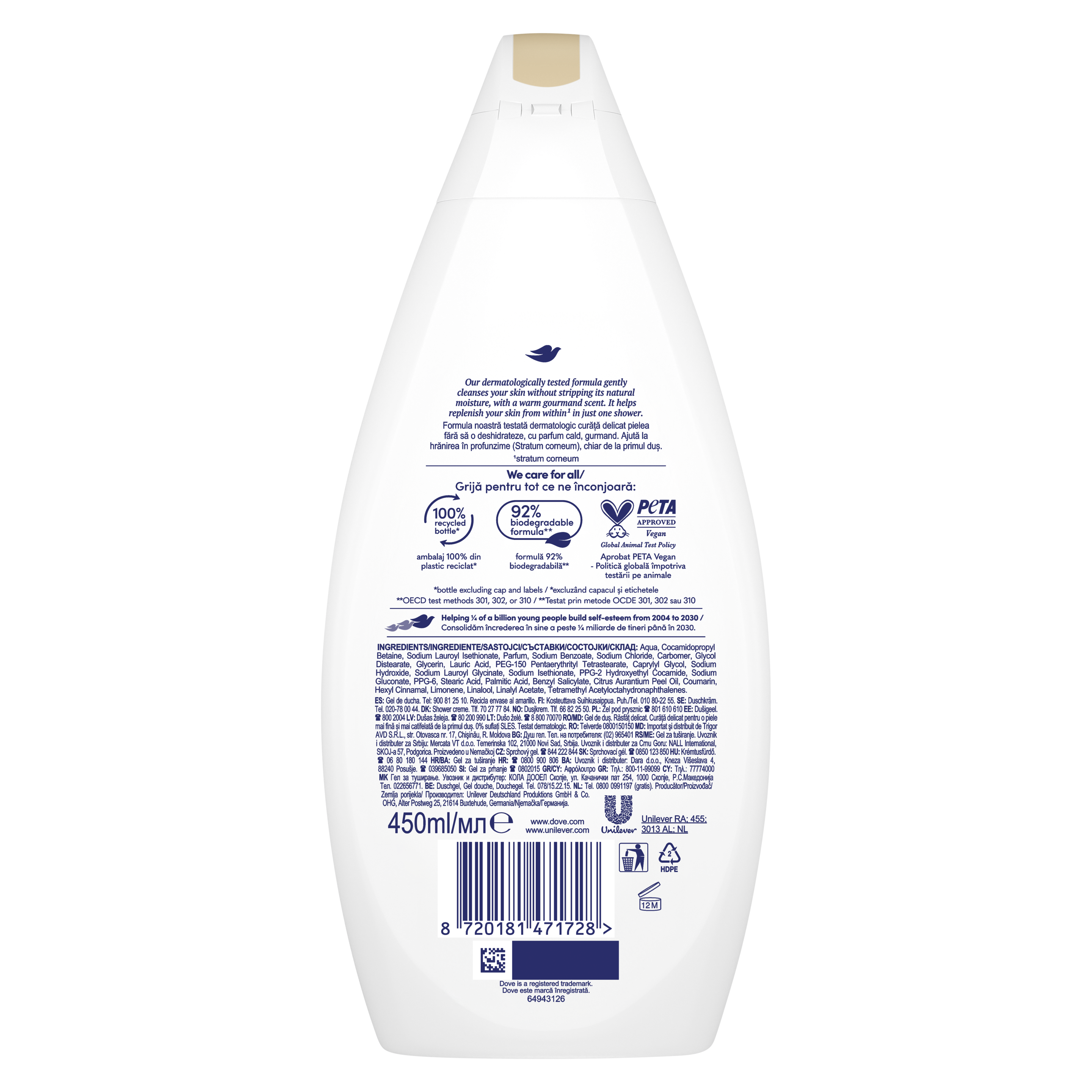Gentle Pamper krémtusfürdő