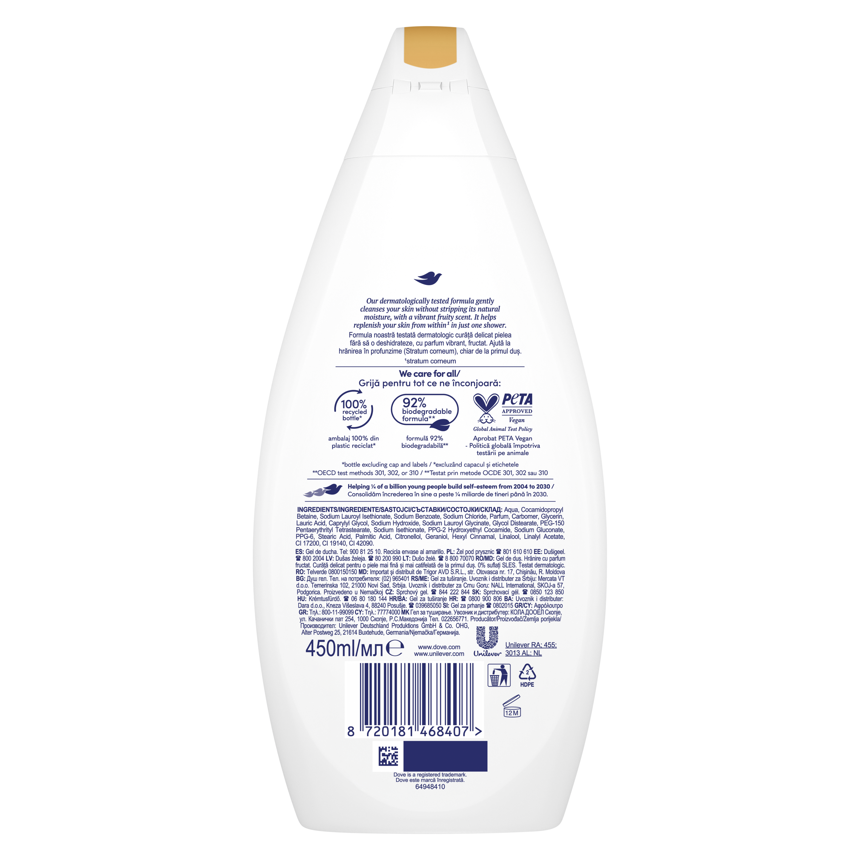 Fruity Nourish krémtusfürdő