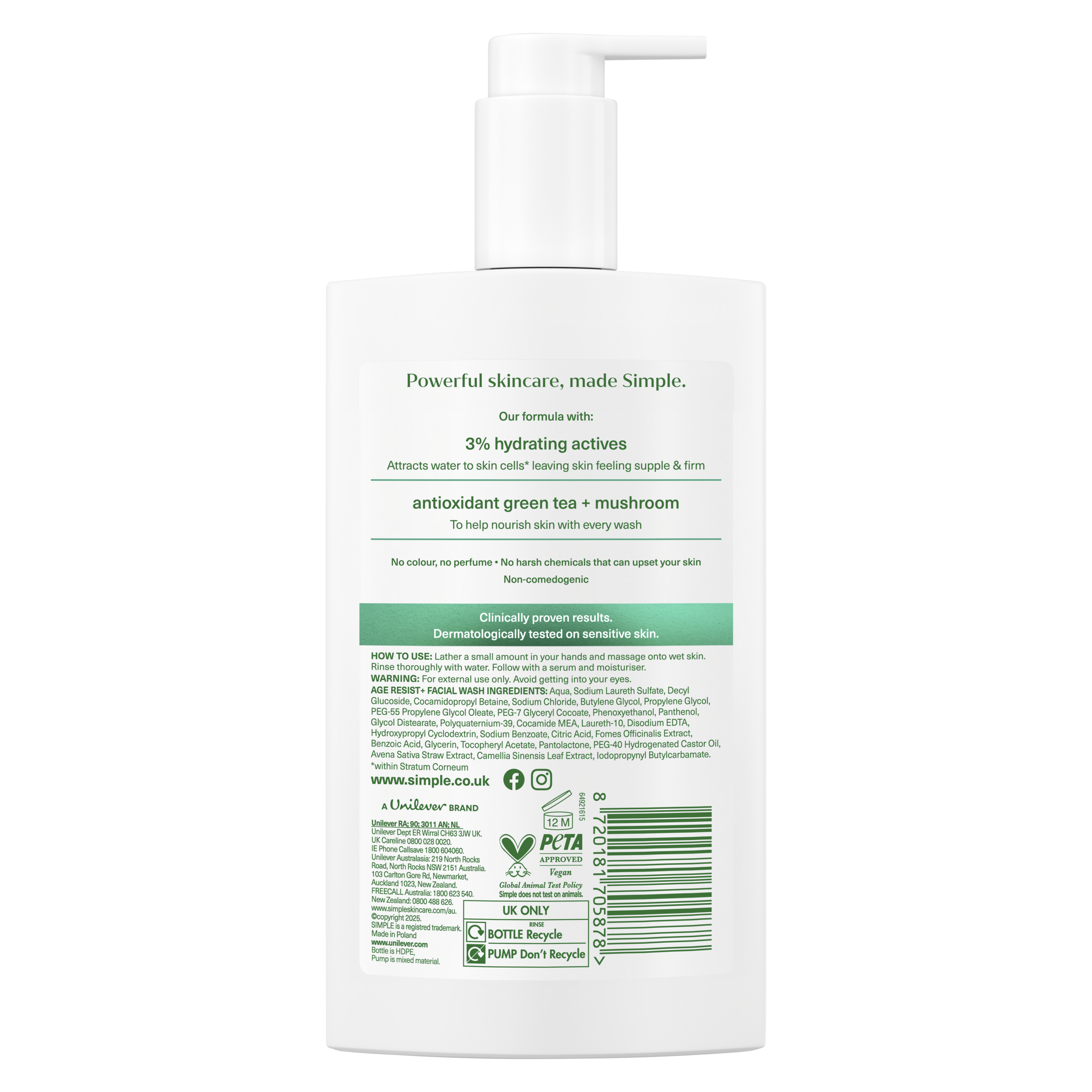 Age Resist + Facial Cleanser