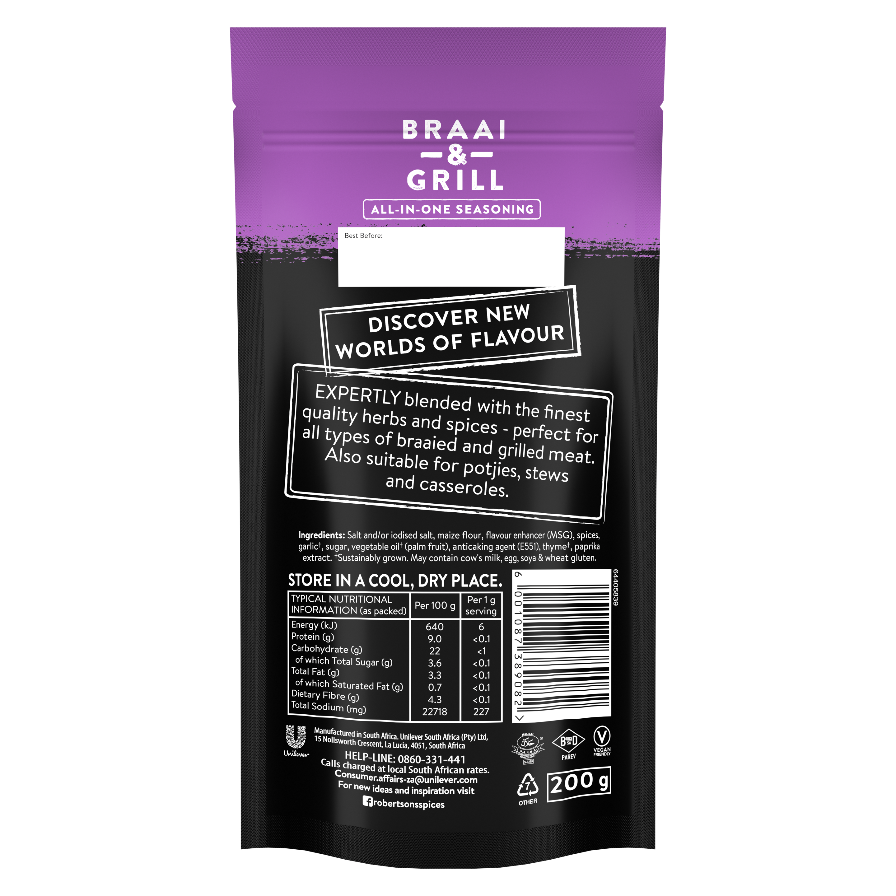 Robertsons Braai & Grill All-in-One