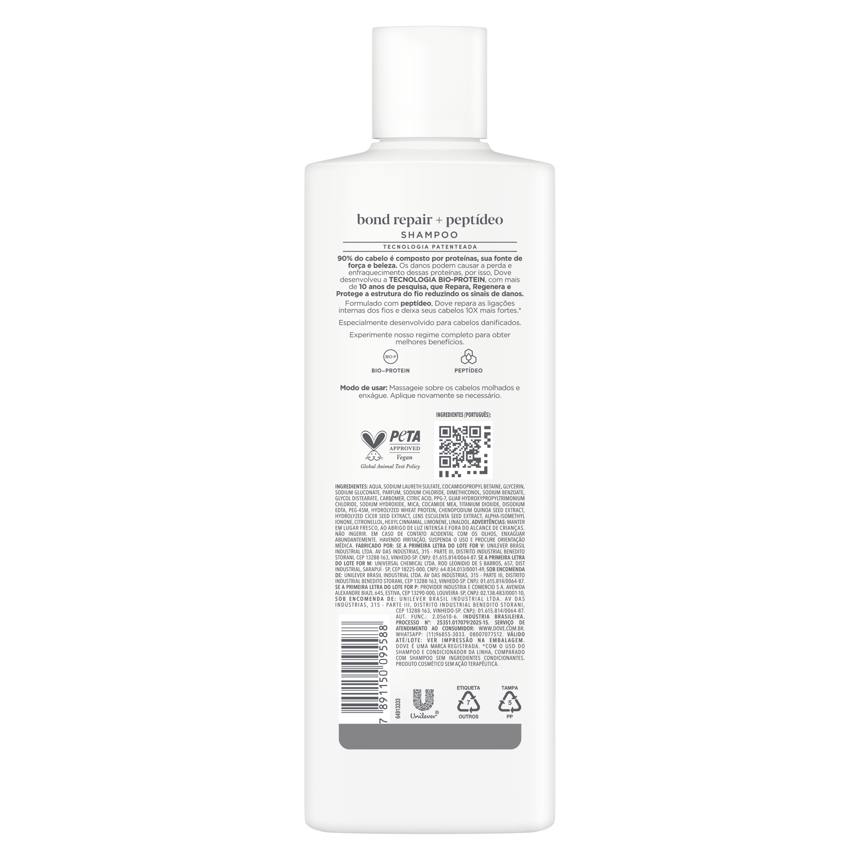 Shampoo Dove Bond Intense Repair 350ml