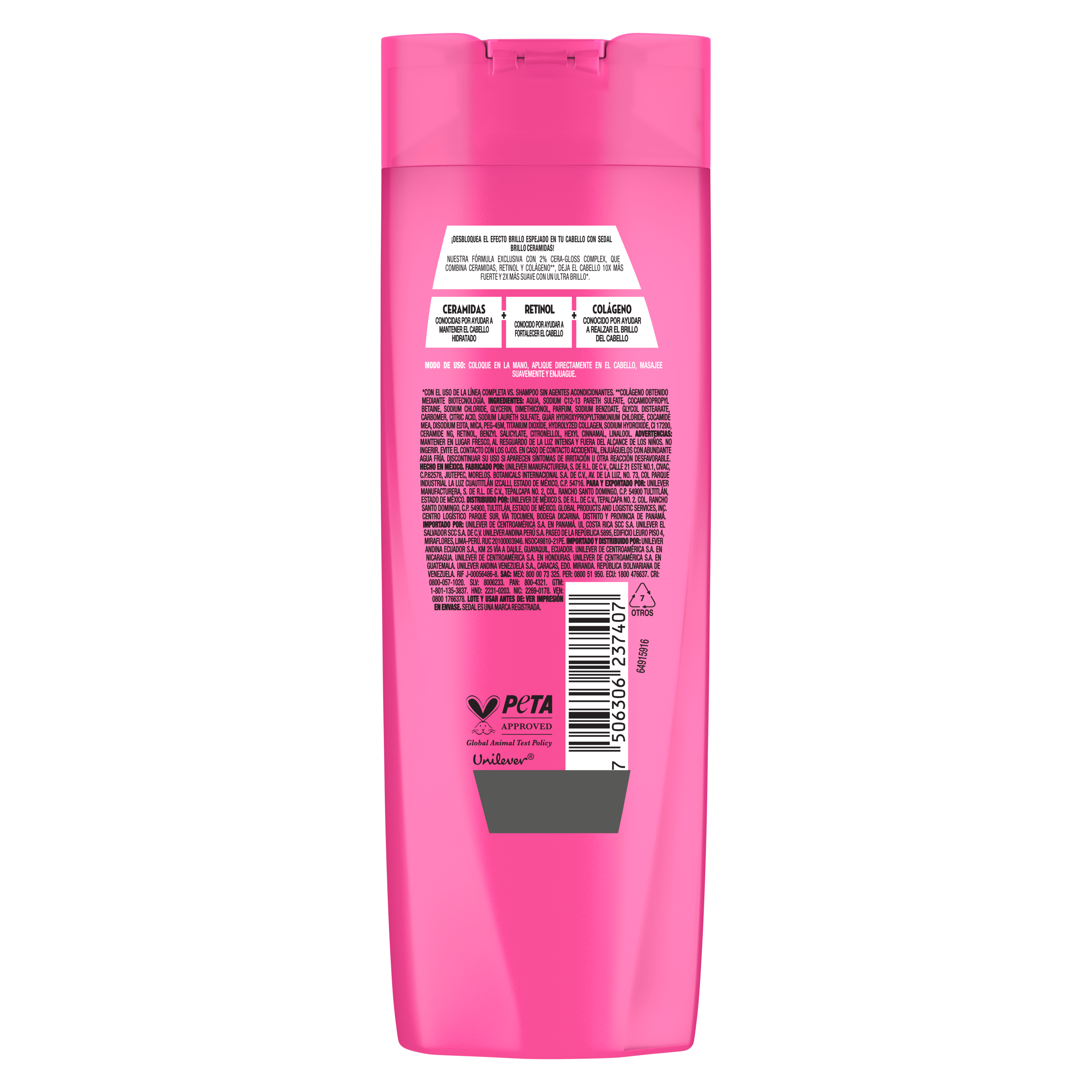 Shampoo Sedal Ceramidas 620ml