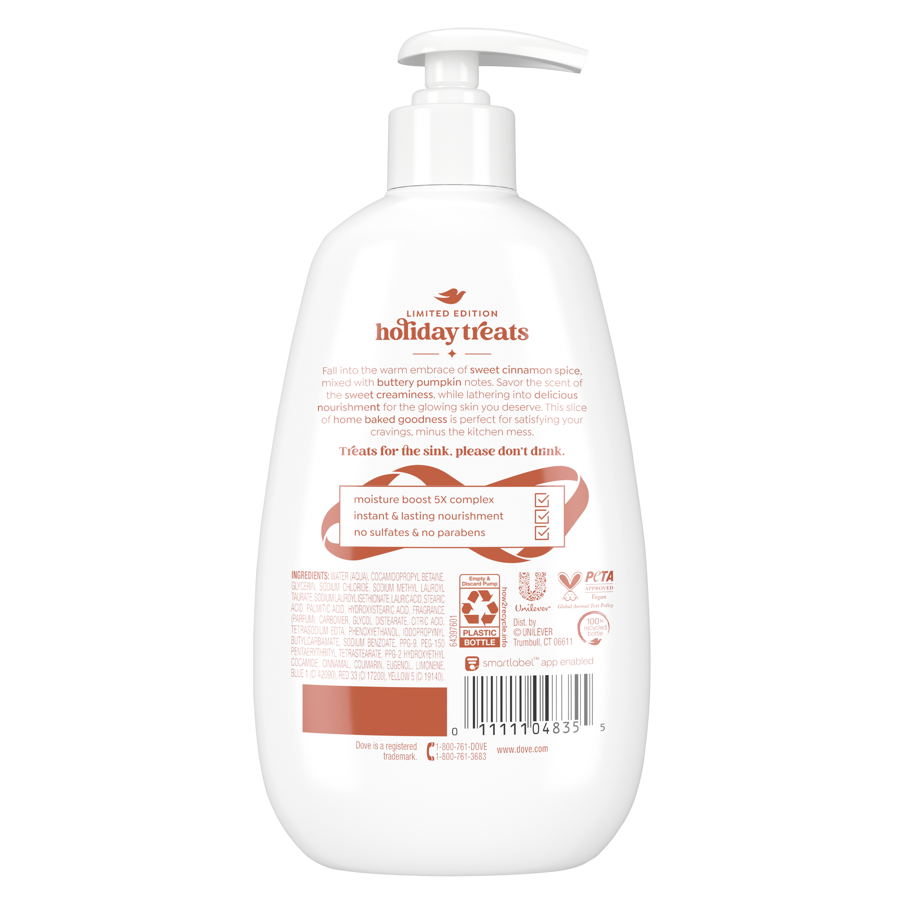 Dove Liquid Hand Wash Cinnamon Pumpkin Pie