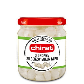 Chirat Mini-Silberzwiebeln extra frischer Geschmack 210g packshot