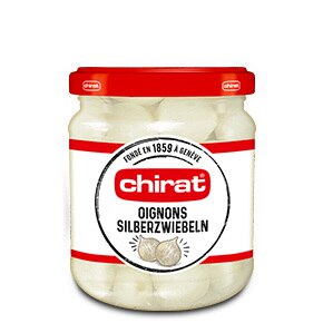 Chirat Silberzwiebeln 210g packshot
