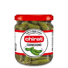 Chirat cornichons 210g