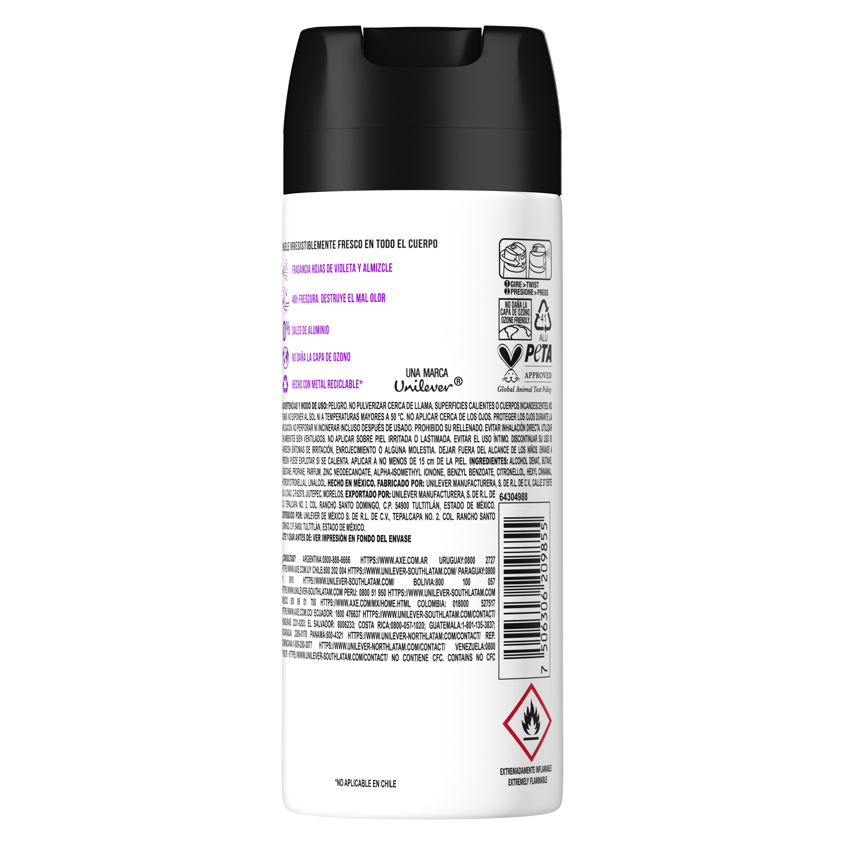 DESODORANTE EN AEROSOL ANARCHY FLOWER MUJER 150 ml