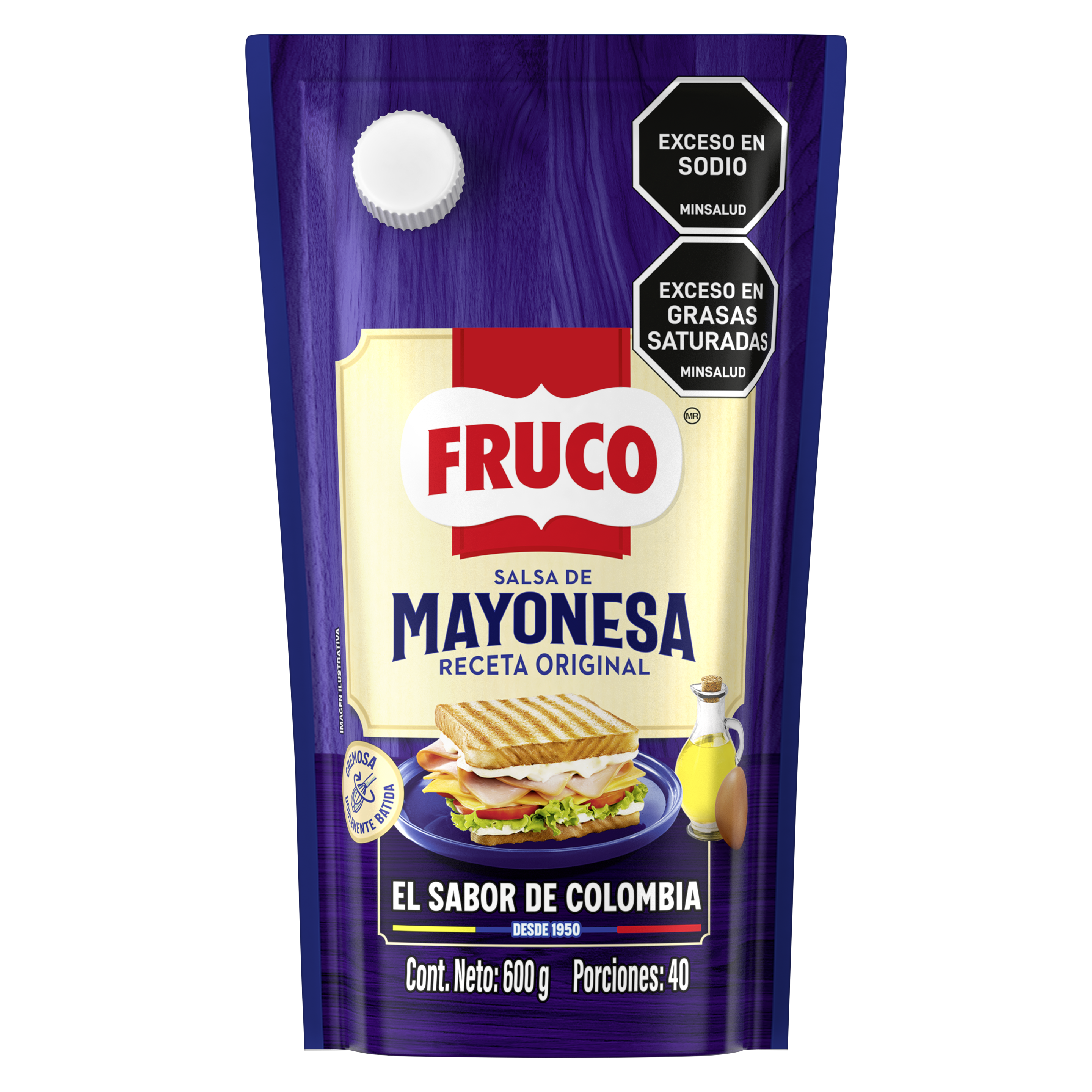 Mayonesa Fruco 600g packshot