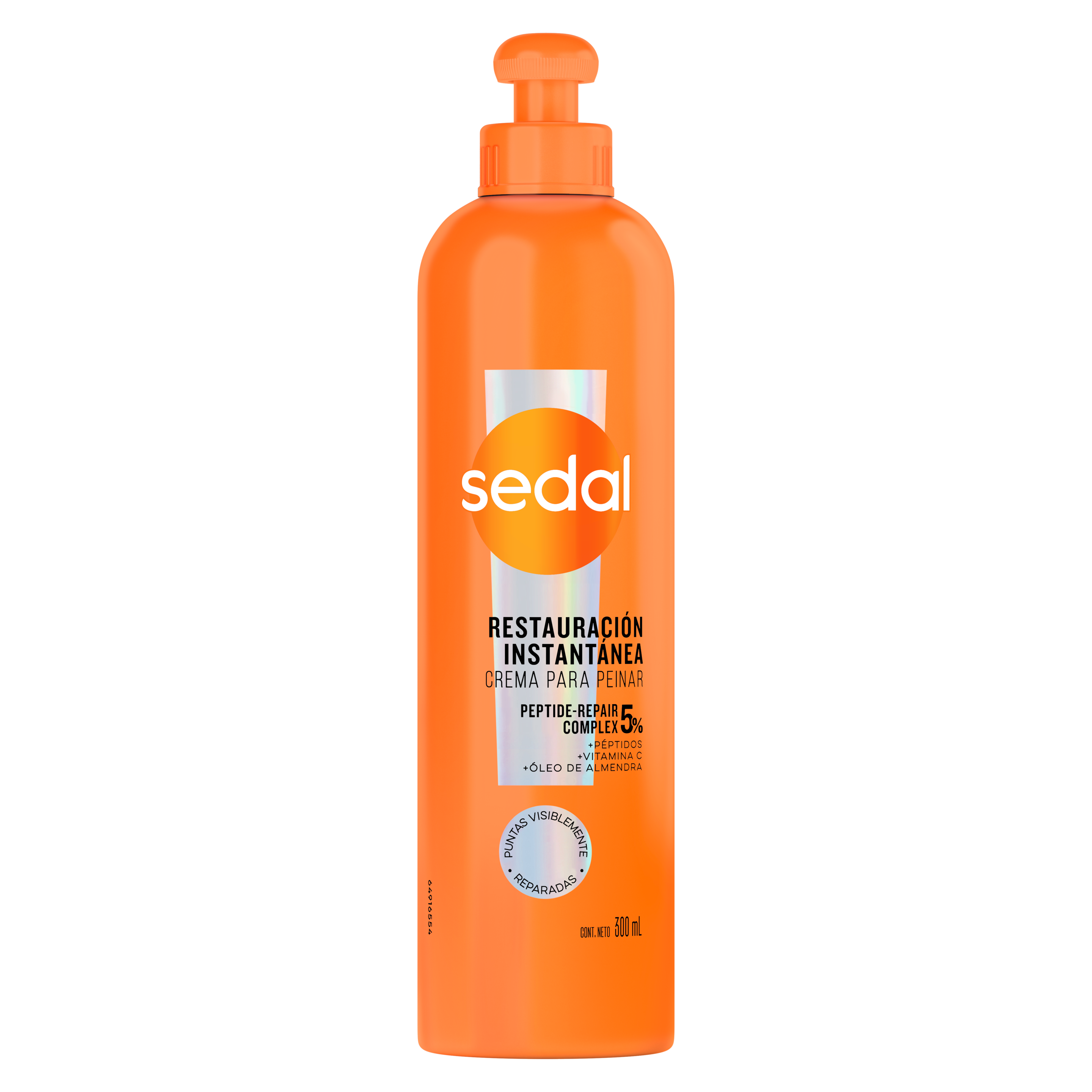 Imagen al frente del paquete Crema para Peinar Sedal Restauración Instantánea 300 ml packshot
